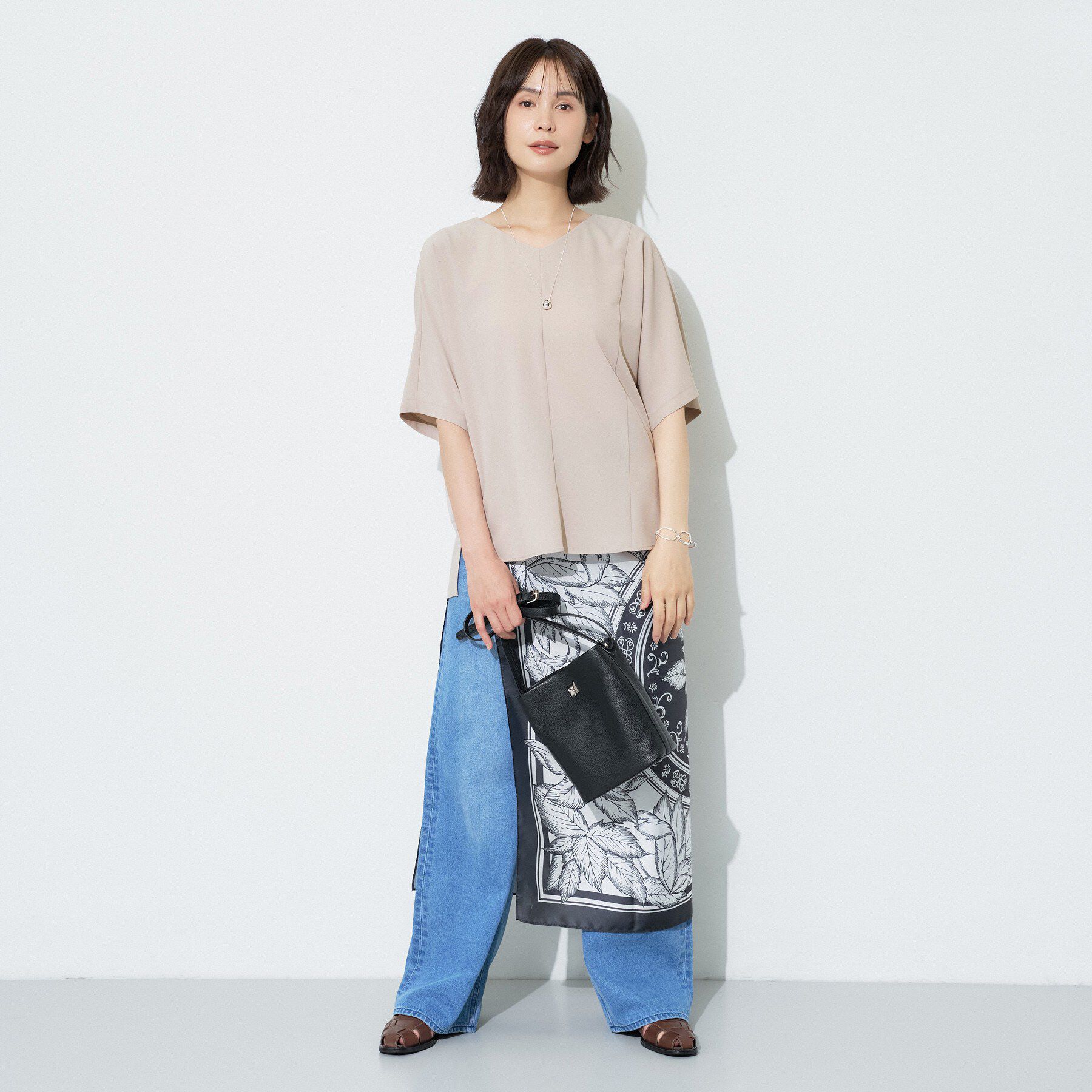 INDIVI「【着る日傘】ドルマントップス」|シャツ・ブラウス|
