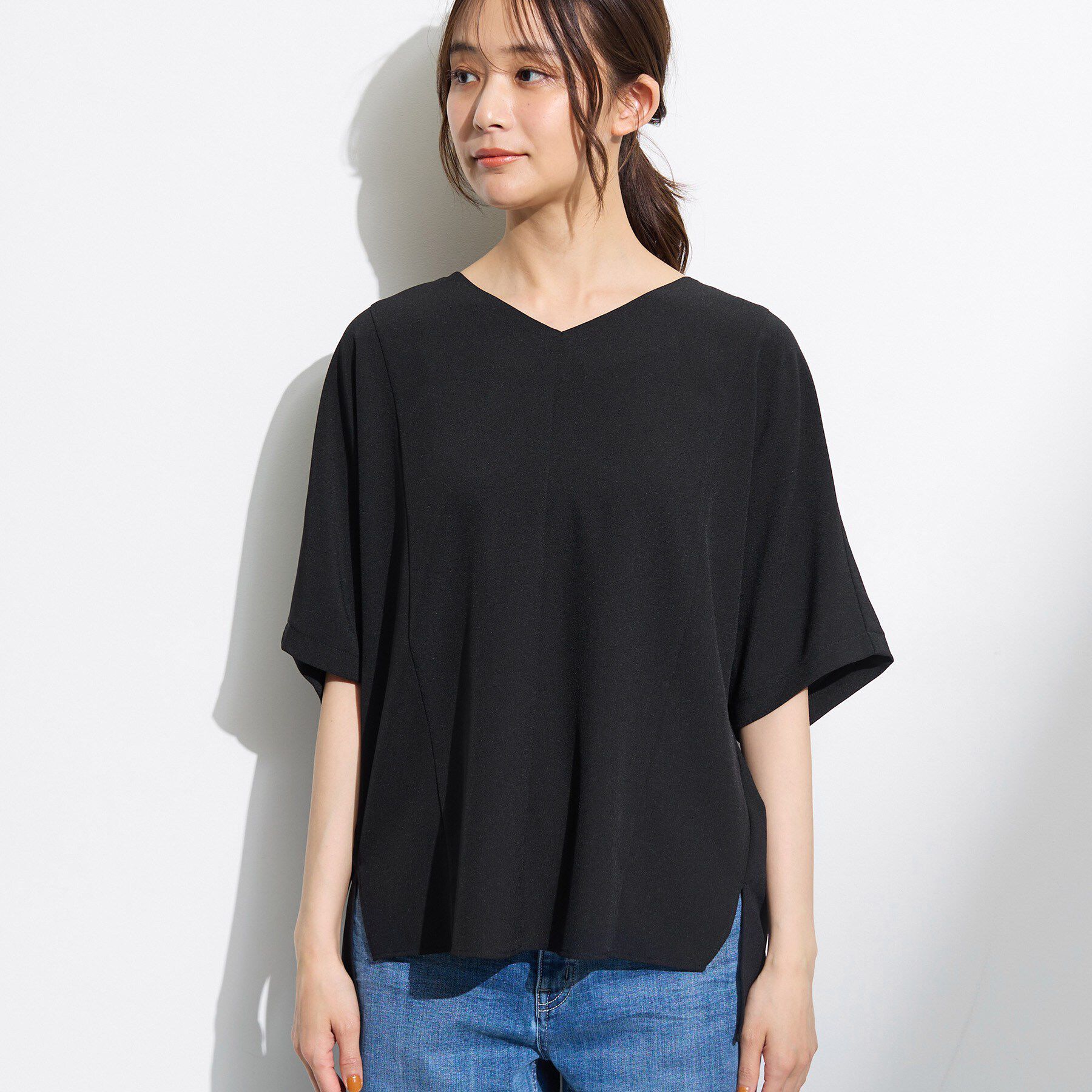 INDIVI「【着る日傘】ドルマントップス」|シャツ・ブラウス|