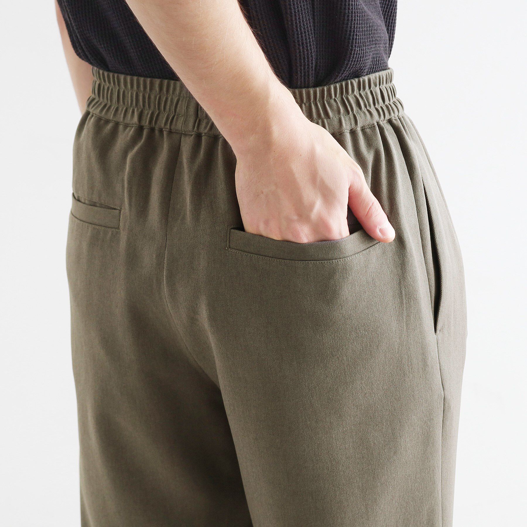 tk.TAKEO KIKUCHI「【セットアアップ対応】ポリツイルテーパードパンツ」|その他|