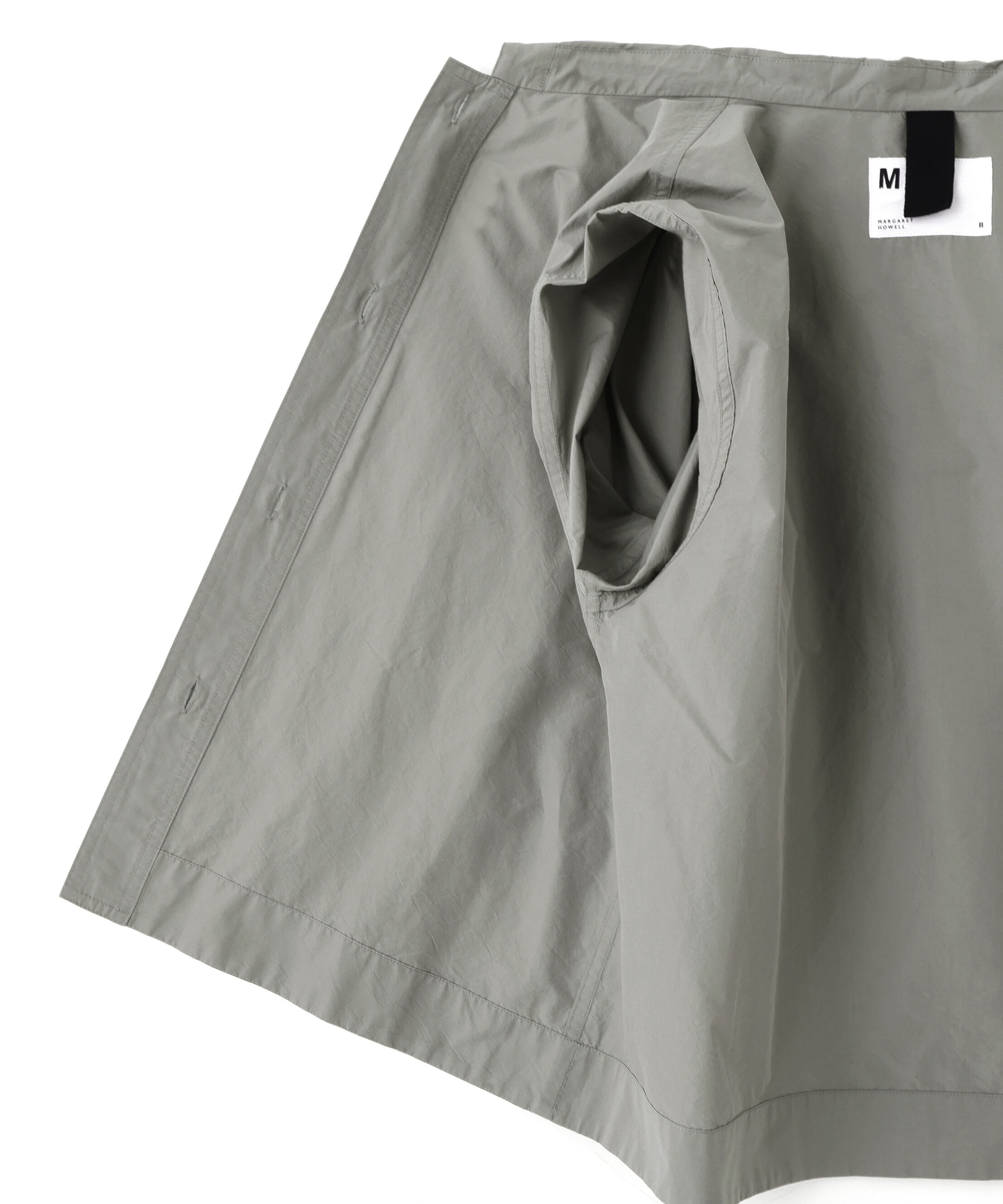 MHL.「PAPER COTTON NYLON SHIRT」|シャツ・ブラウス|