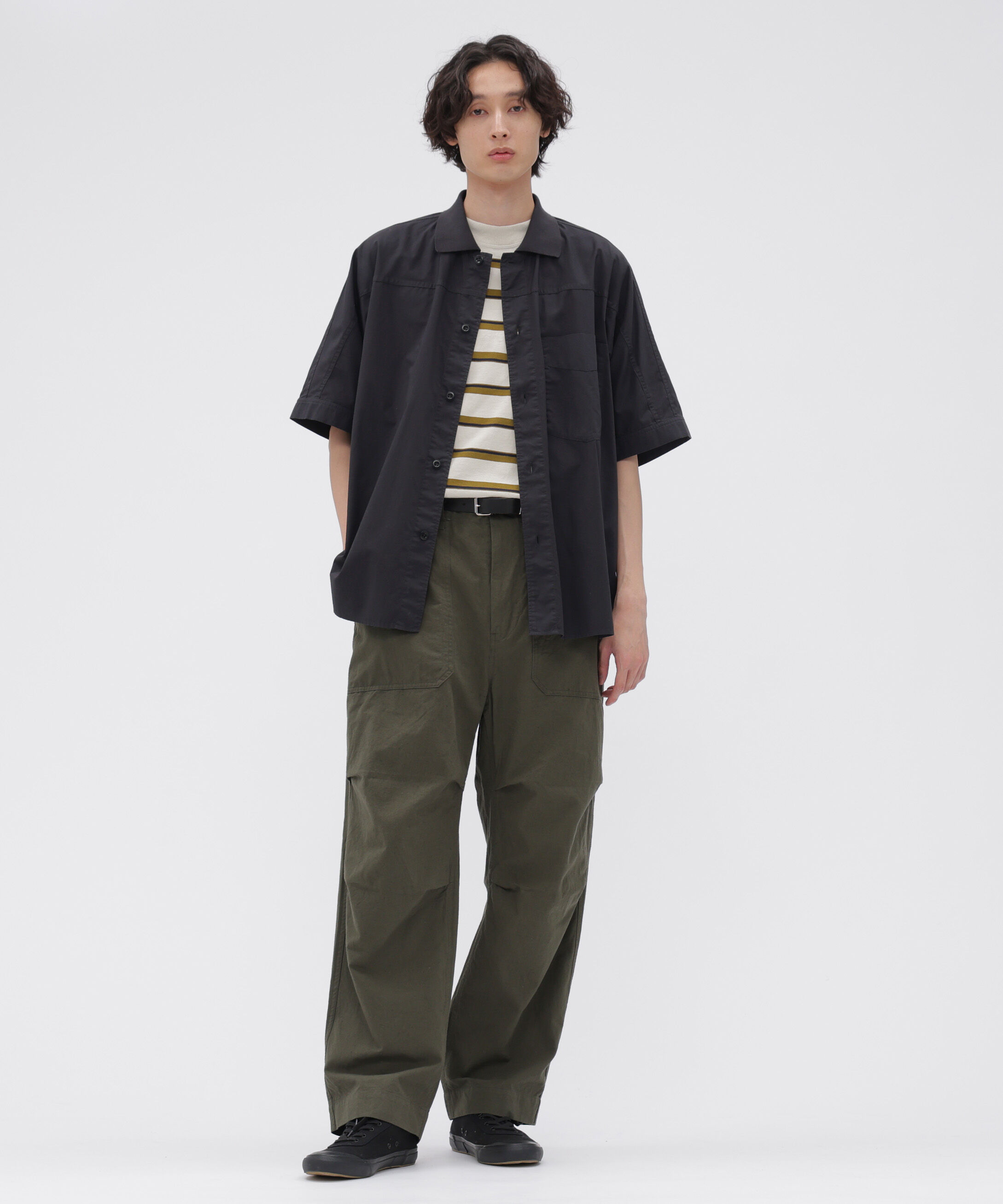 MHL.「GARMENT DYED COTTON POPLIN SHIRT」|シャツ・ブラウス|