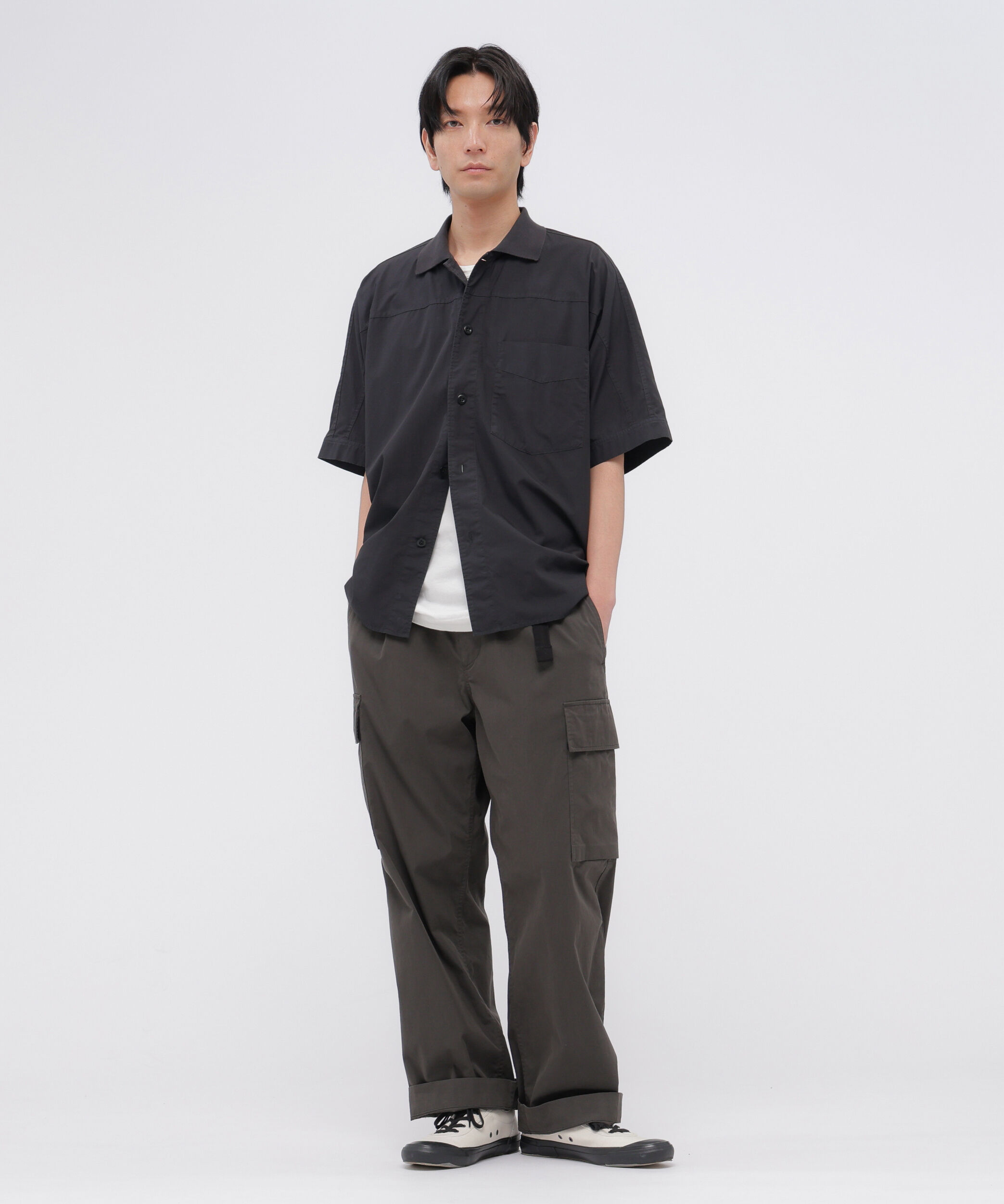 MHL.「GARMENT DYED COTTON POPLIN SHIRT」|シャツ・ブラウス|