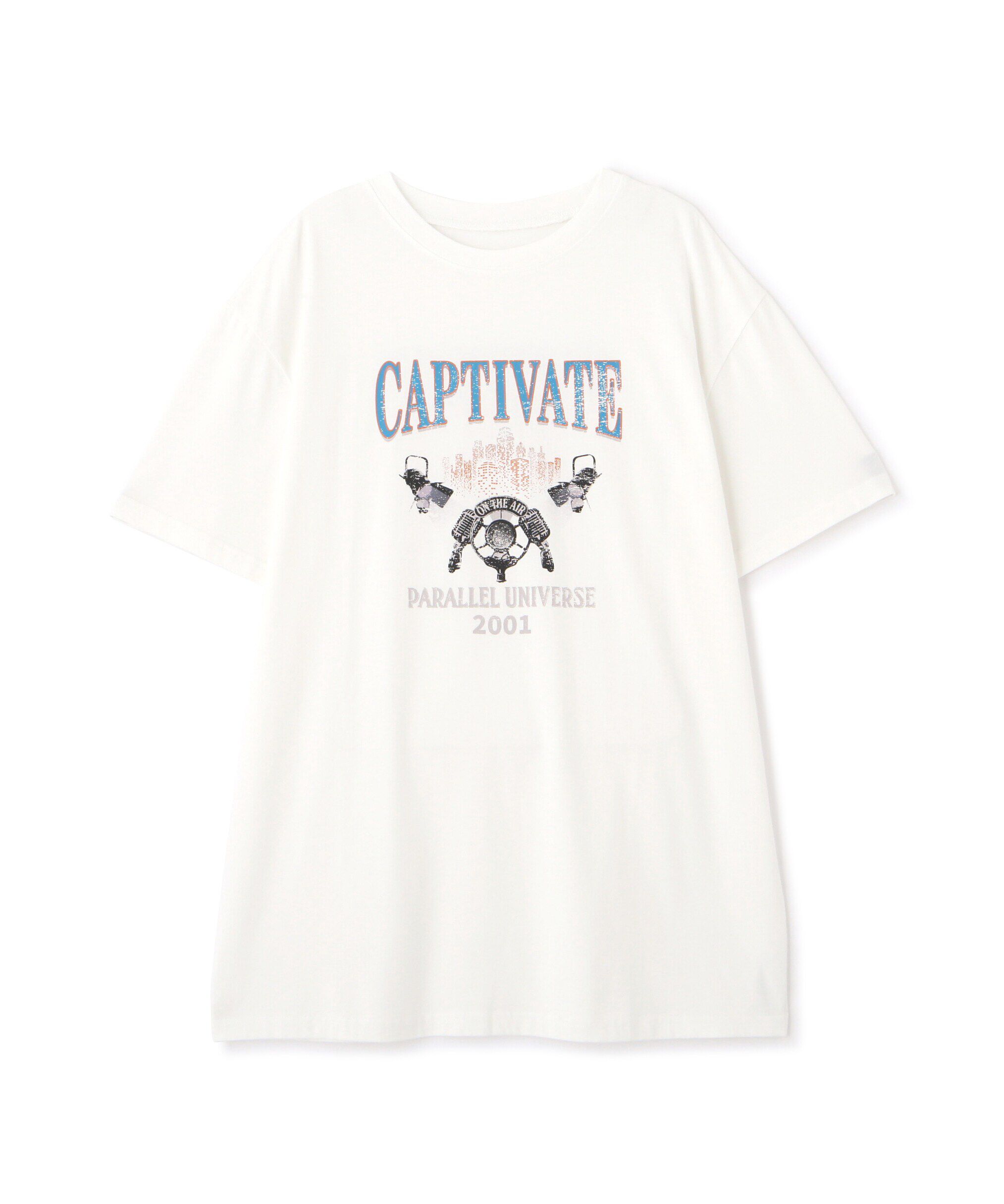  「ヴィンテージライクプリントTシャツ」|Tシャツ・カットソー|