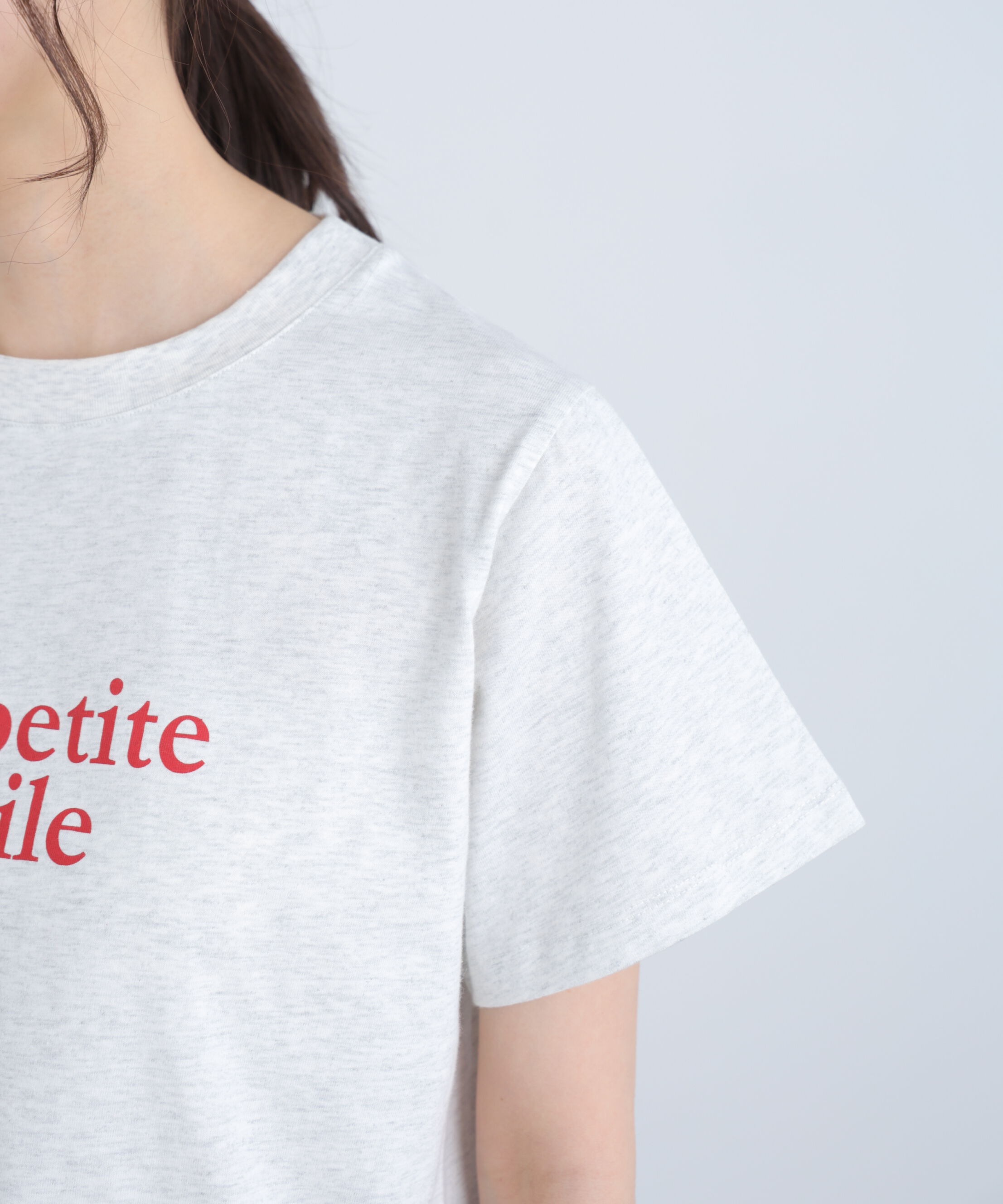  「フレンチロゴプリントTシャツ」|Tシャツ・カットソー|