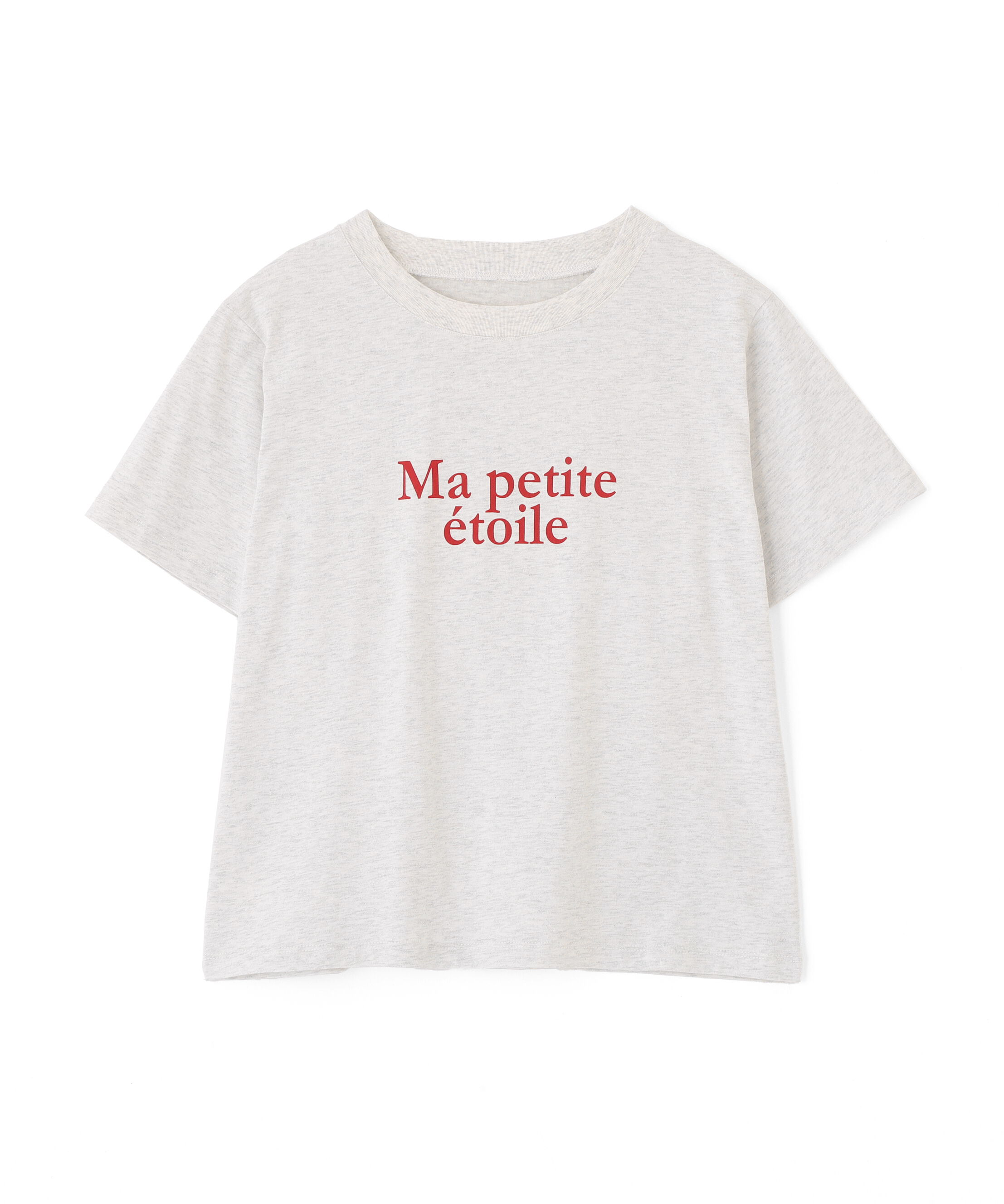  「フレンチロゴプリントTシャツ」|Tシャツ・カットソー|