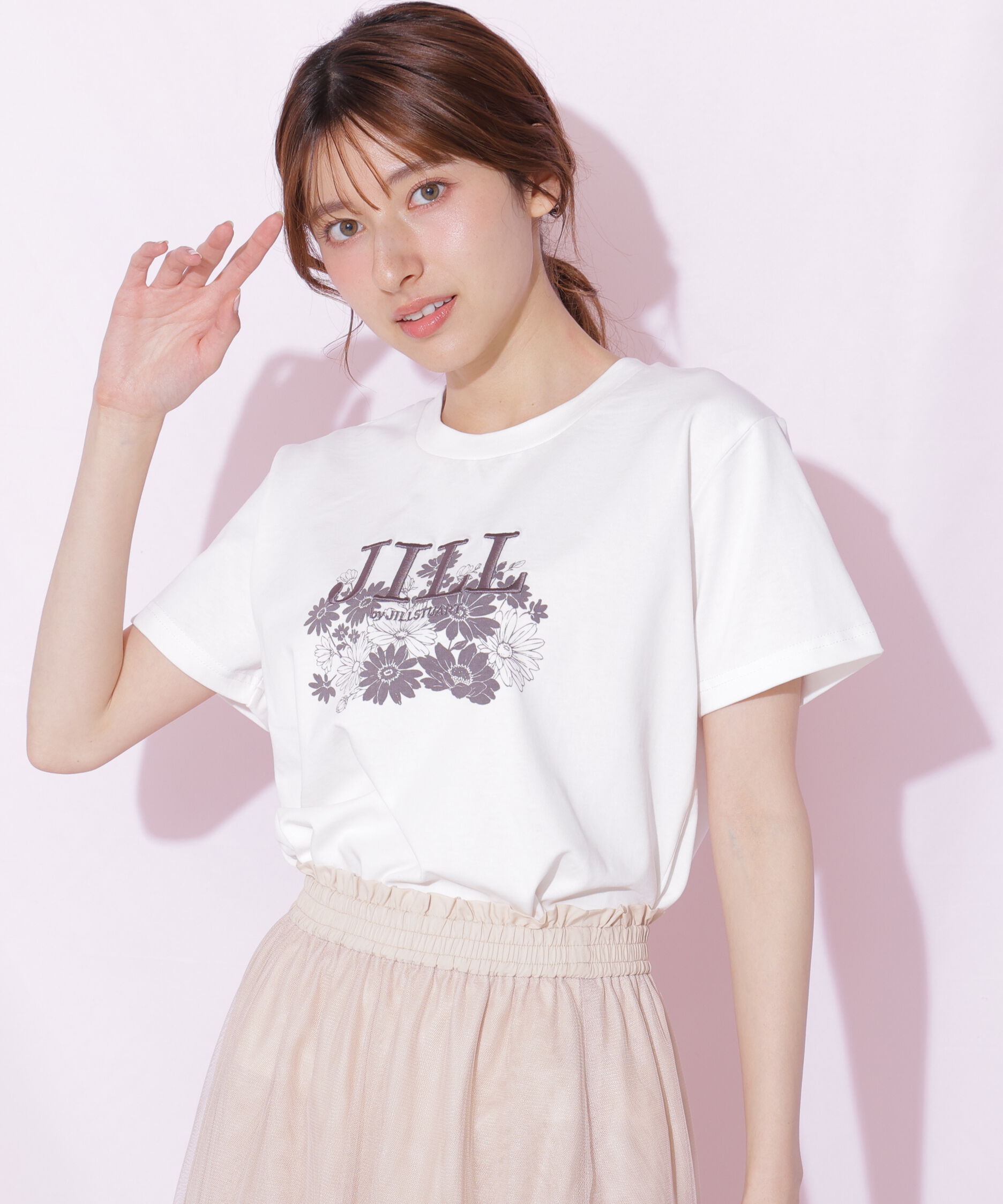  「フラワーロゴTシャツ OC」|Tシャツ・カットソー|