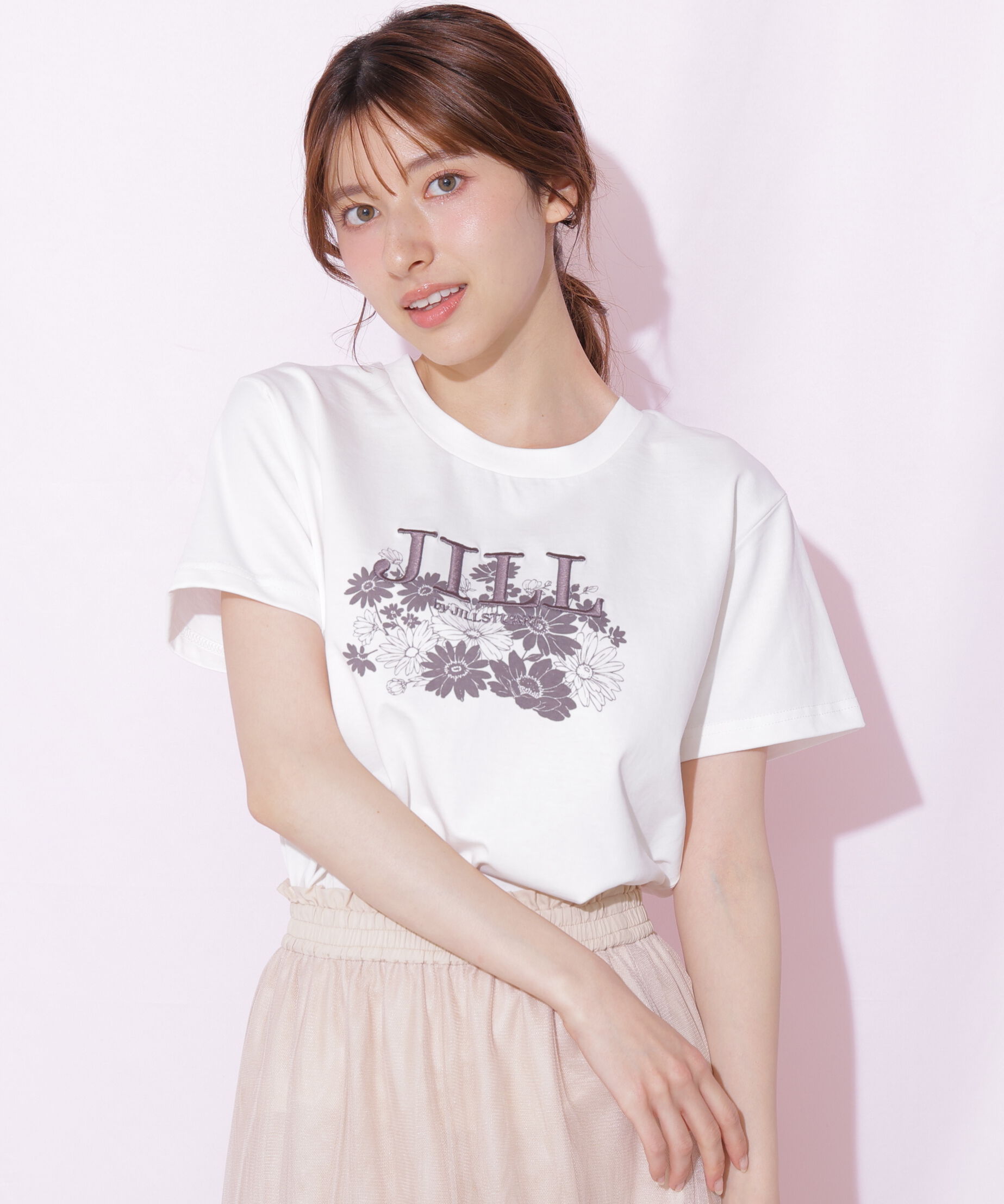  「フラワーロゴTシャツ OC」|Tシャツ・カットソー|