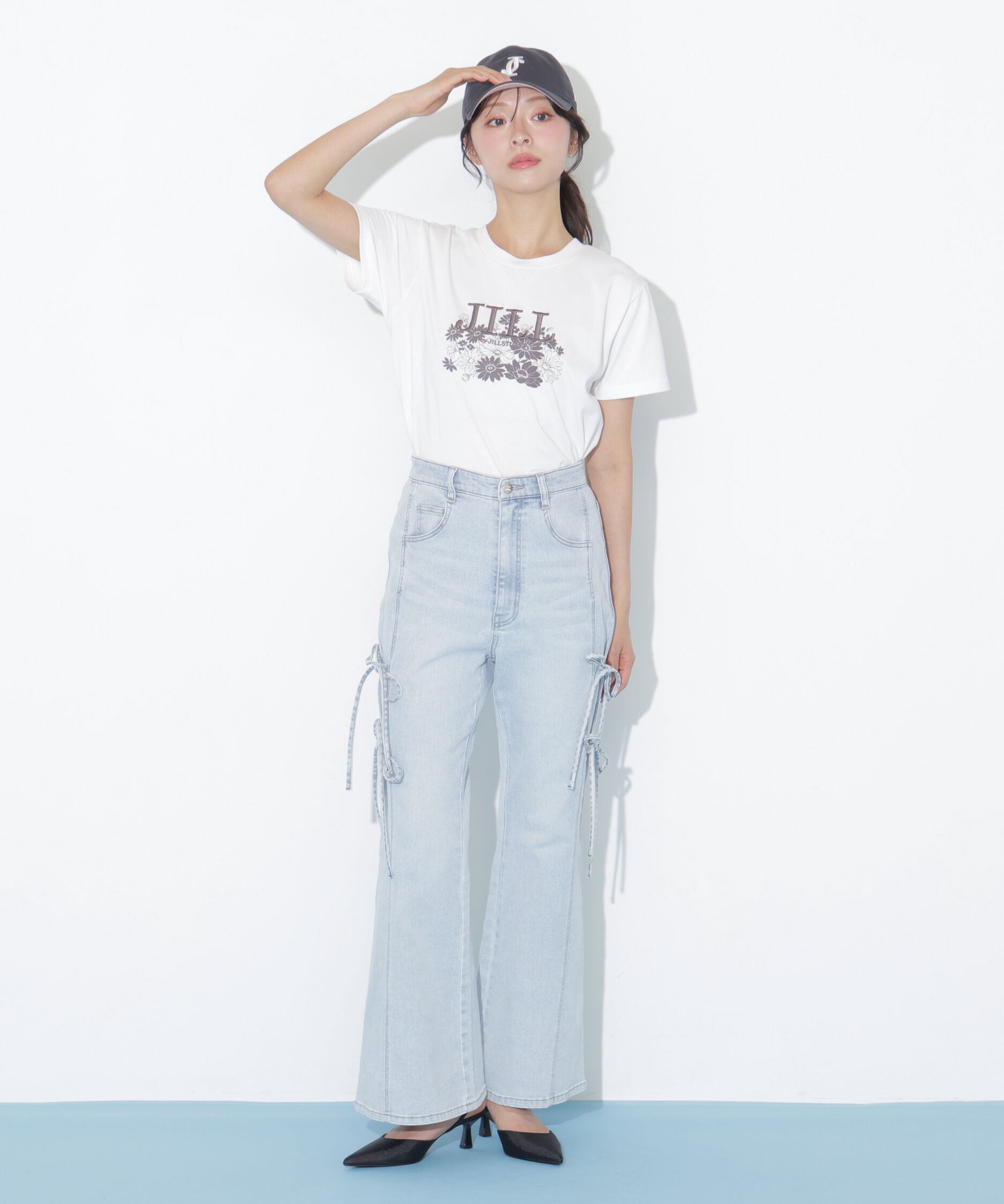  「フラワーロゴTシャツ OC」|Tシャツ・カットソー|