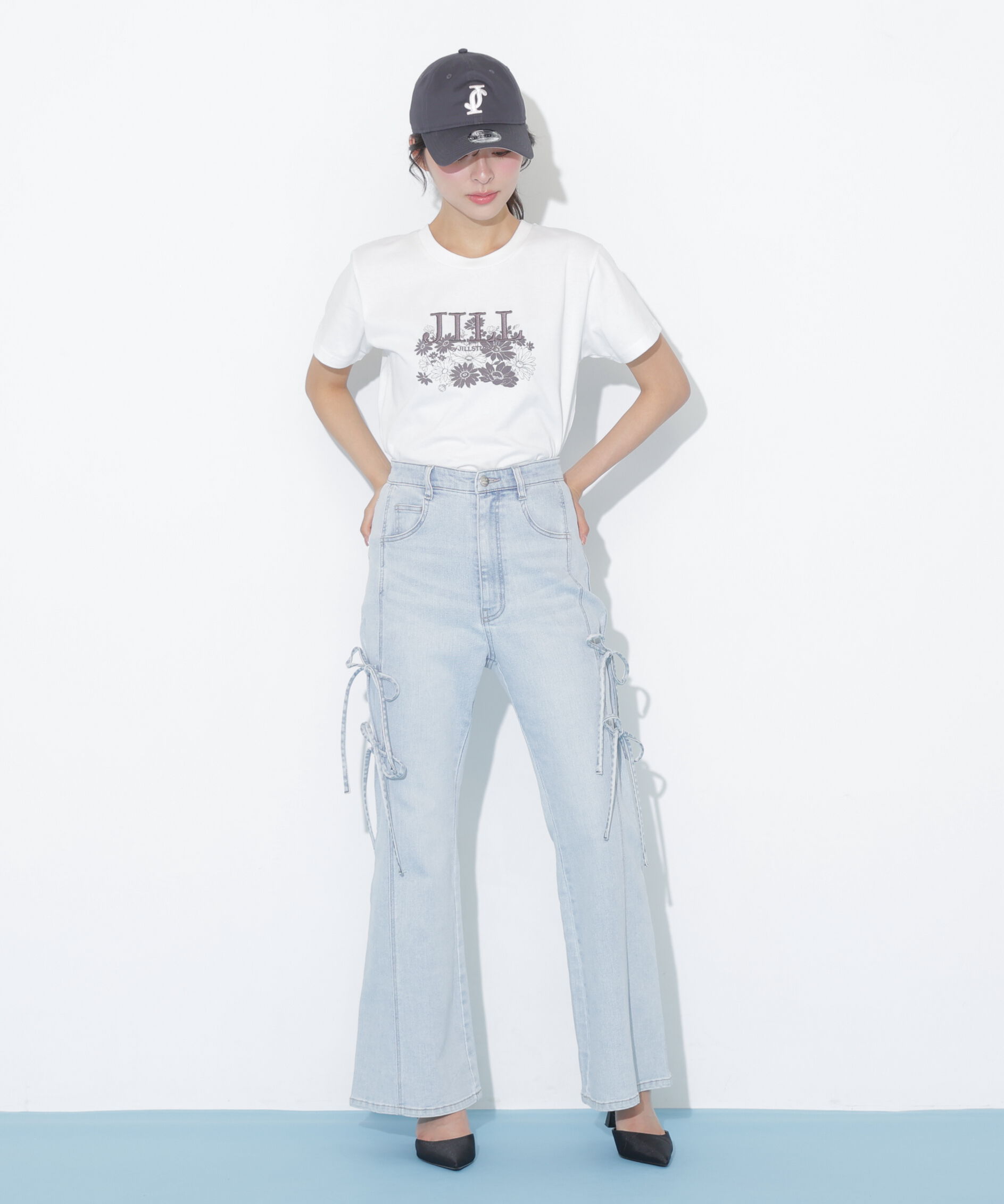  「フラワーロゴTシャツ OC」|Tシャツ・カットソー|