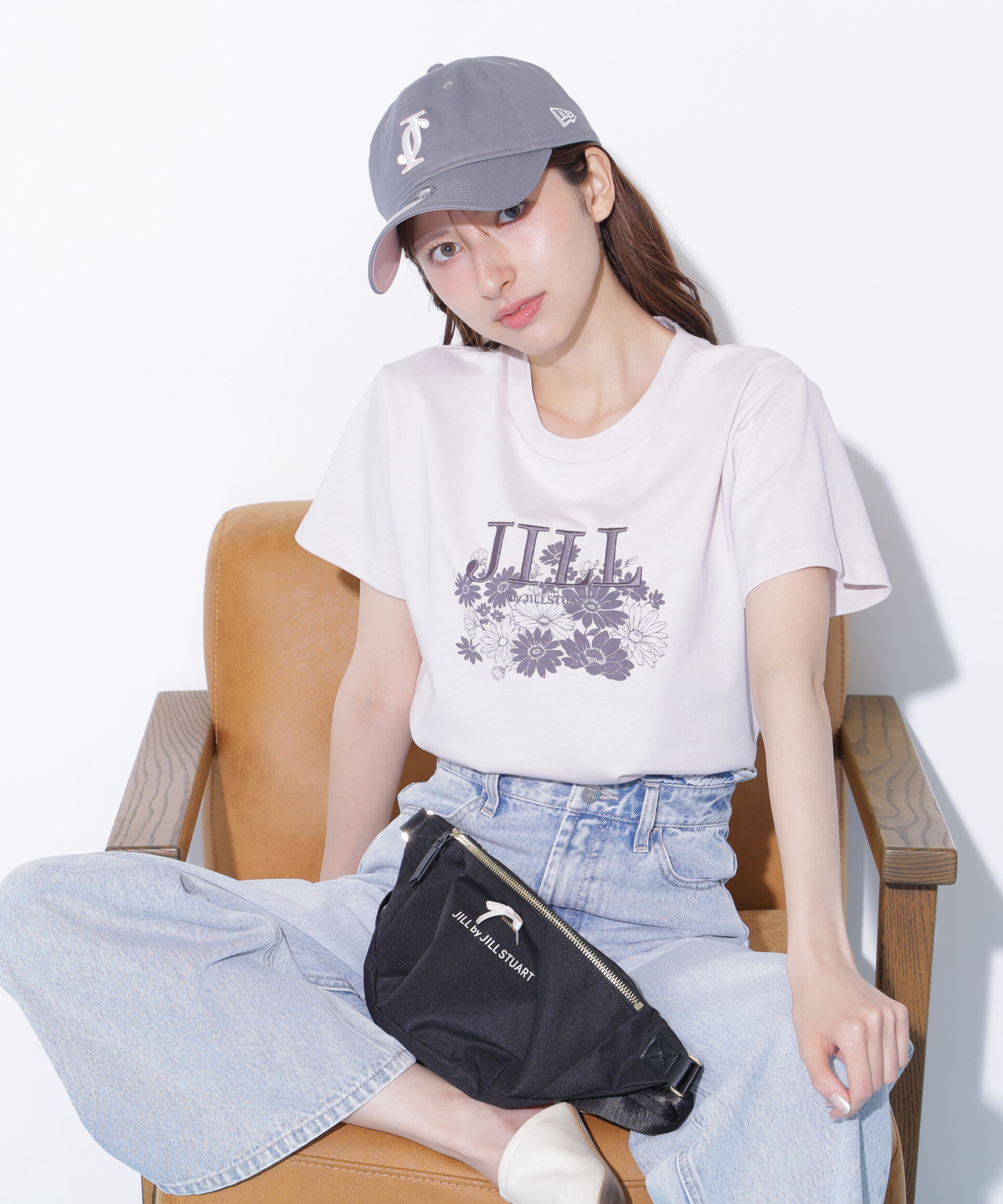  「フラワーロゴTシャツ OC」|Tシャツ・カットソー|ピンク