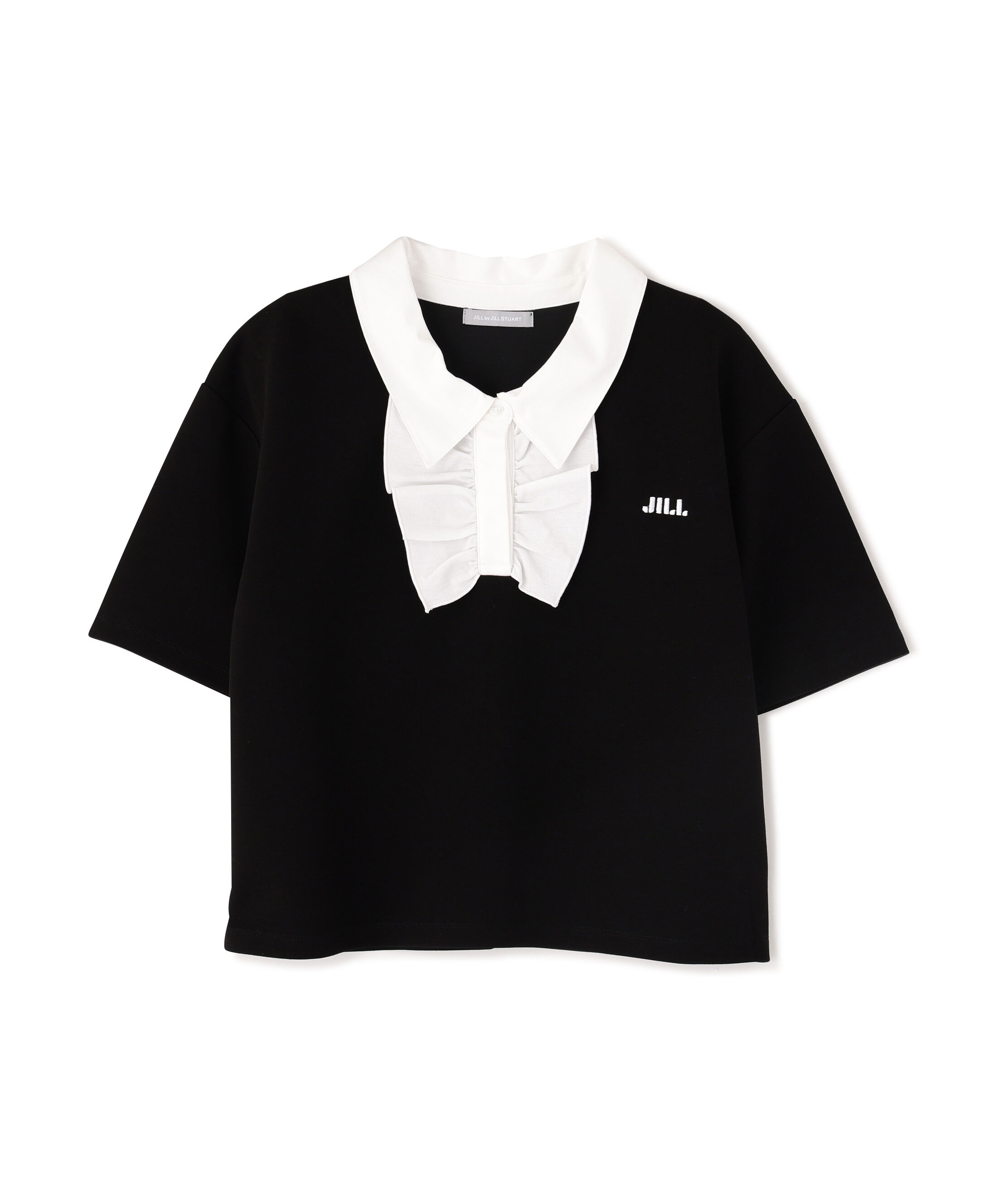  「フリルポロカットソー」|Tシャツ・カットソー|