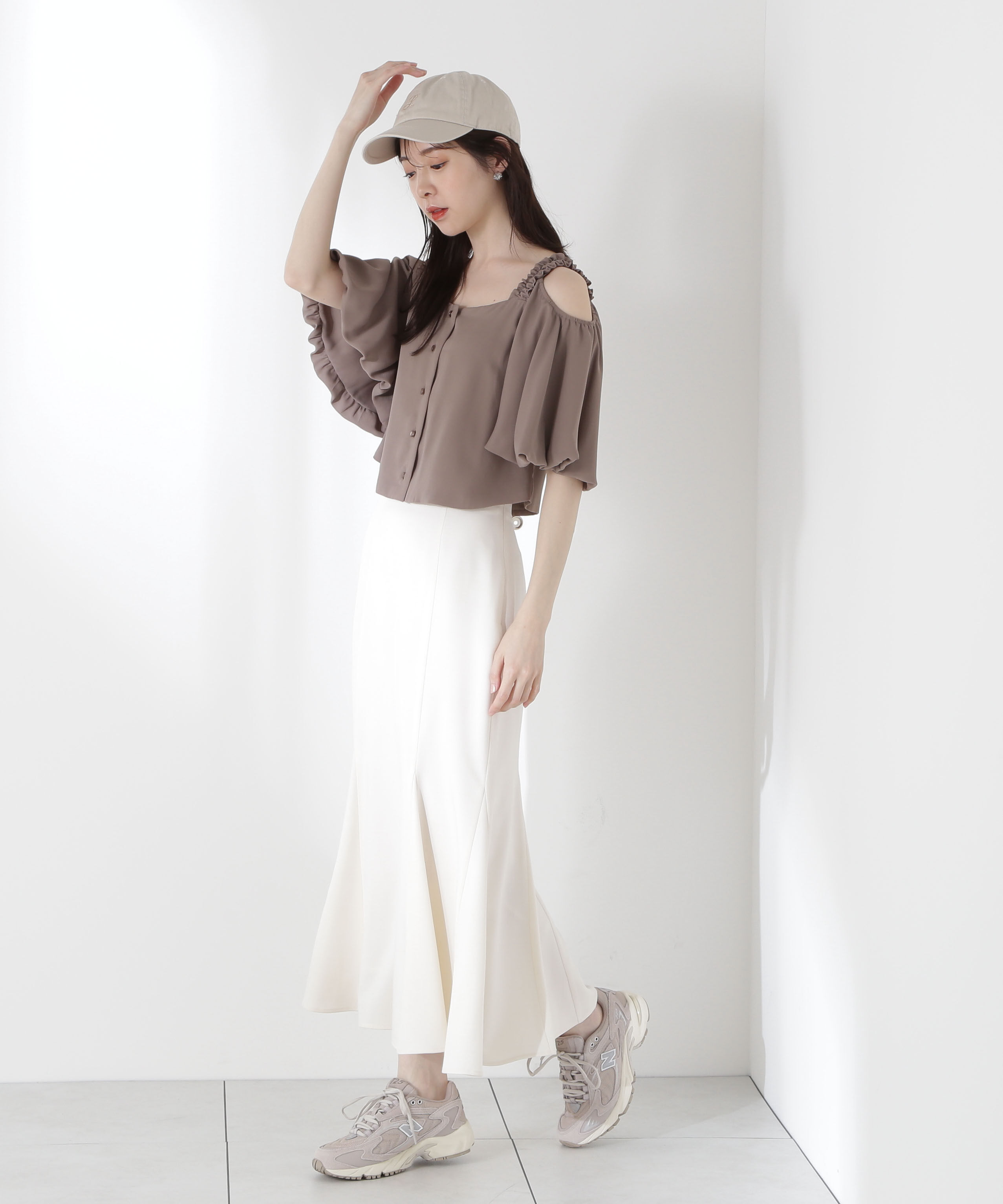 PROPORTION BODY DRESSING「フリルバルーンブラウス」|シャツ・ブラウス|