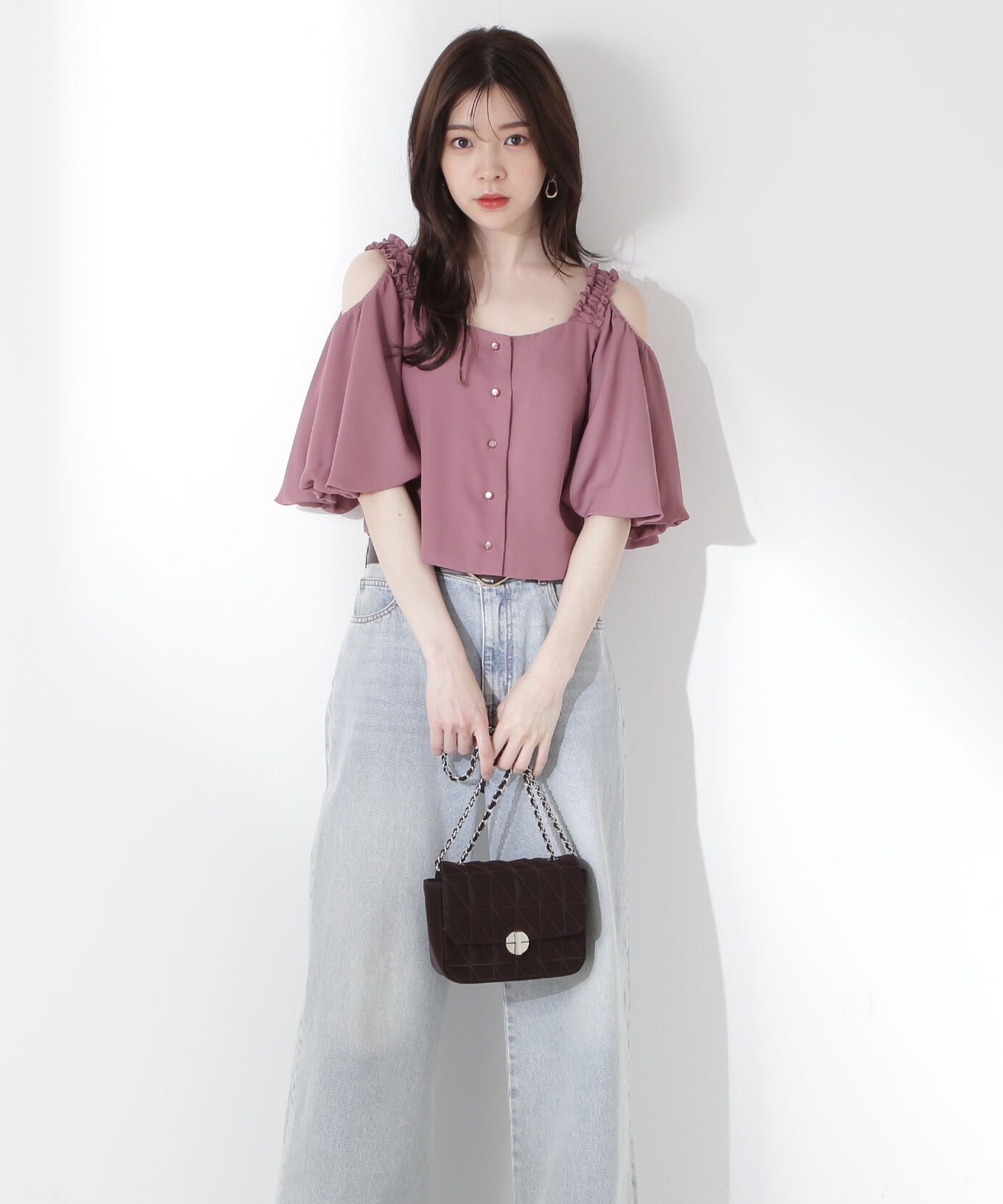 PROPORTION BODY DRESSING「フリルバルーンブラウス」|シャツ・ブラウス|