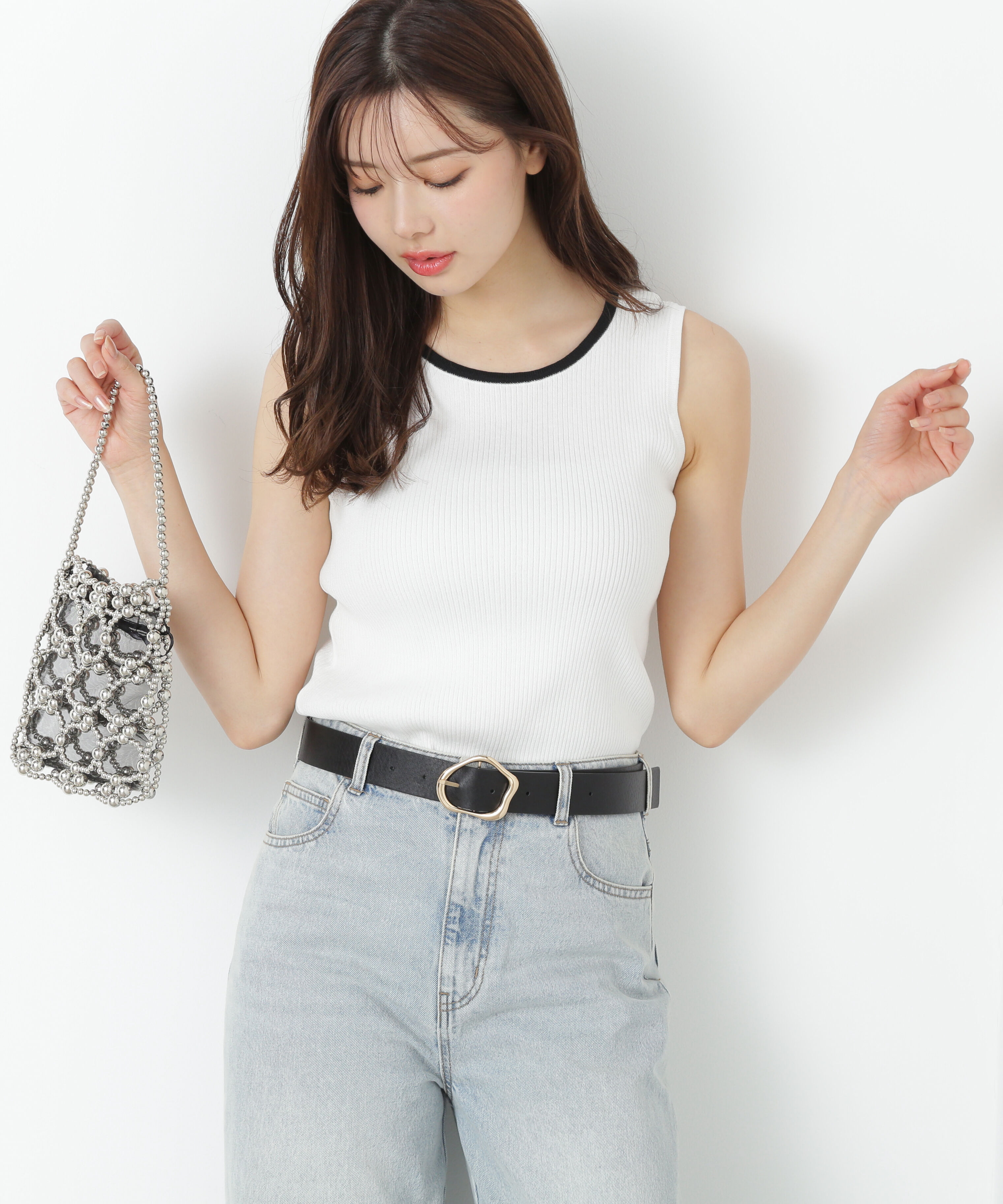 PROPORTION BODY DRESSING「変わり編みニットアンサンブル」|ニット・セーター|