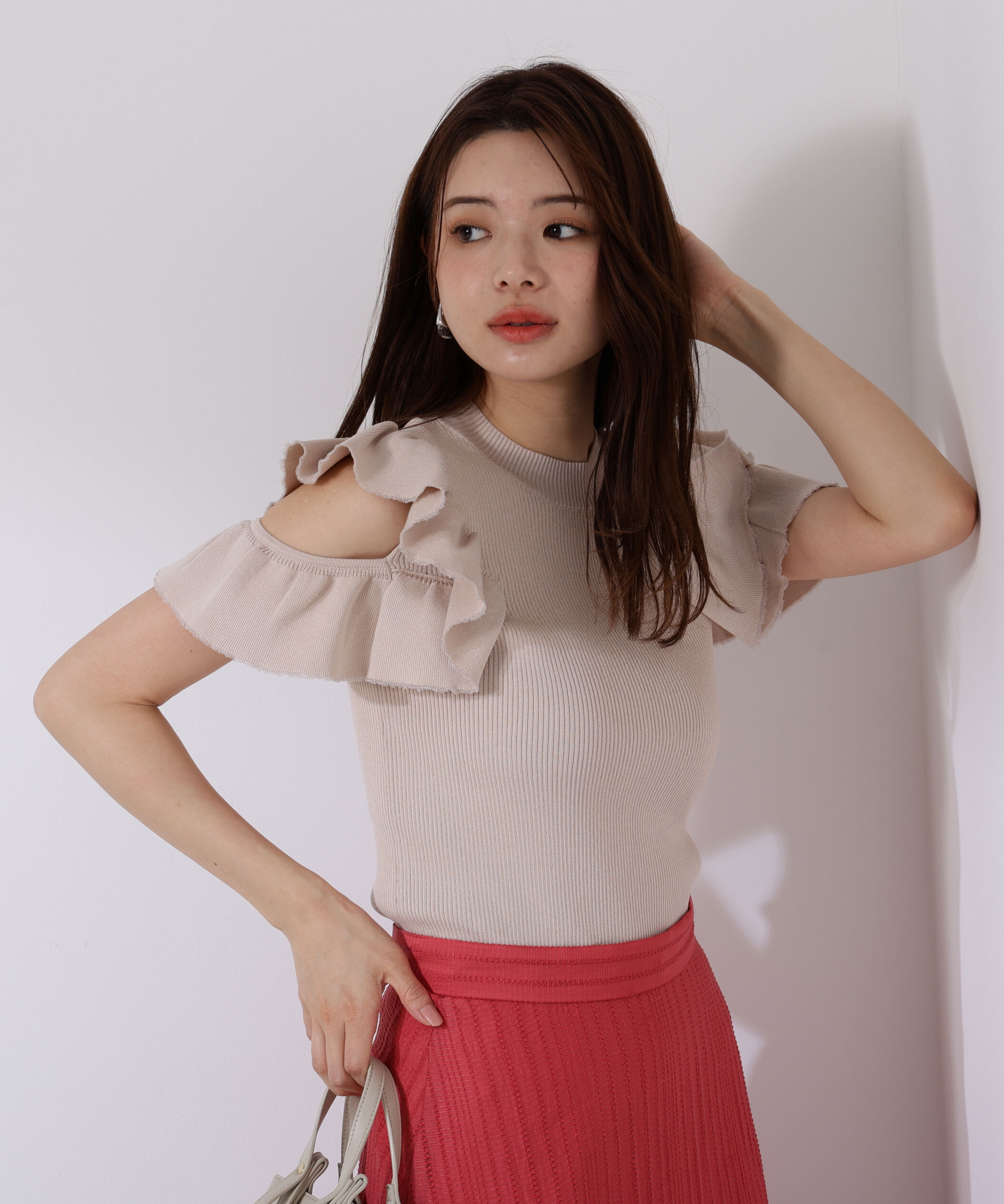 PROPORTION BODY DRESSING「デザインスリーブニット」|ニット・セーター|
