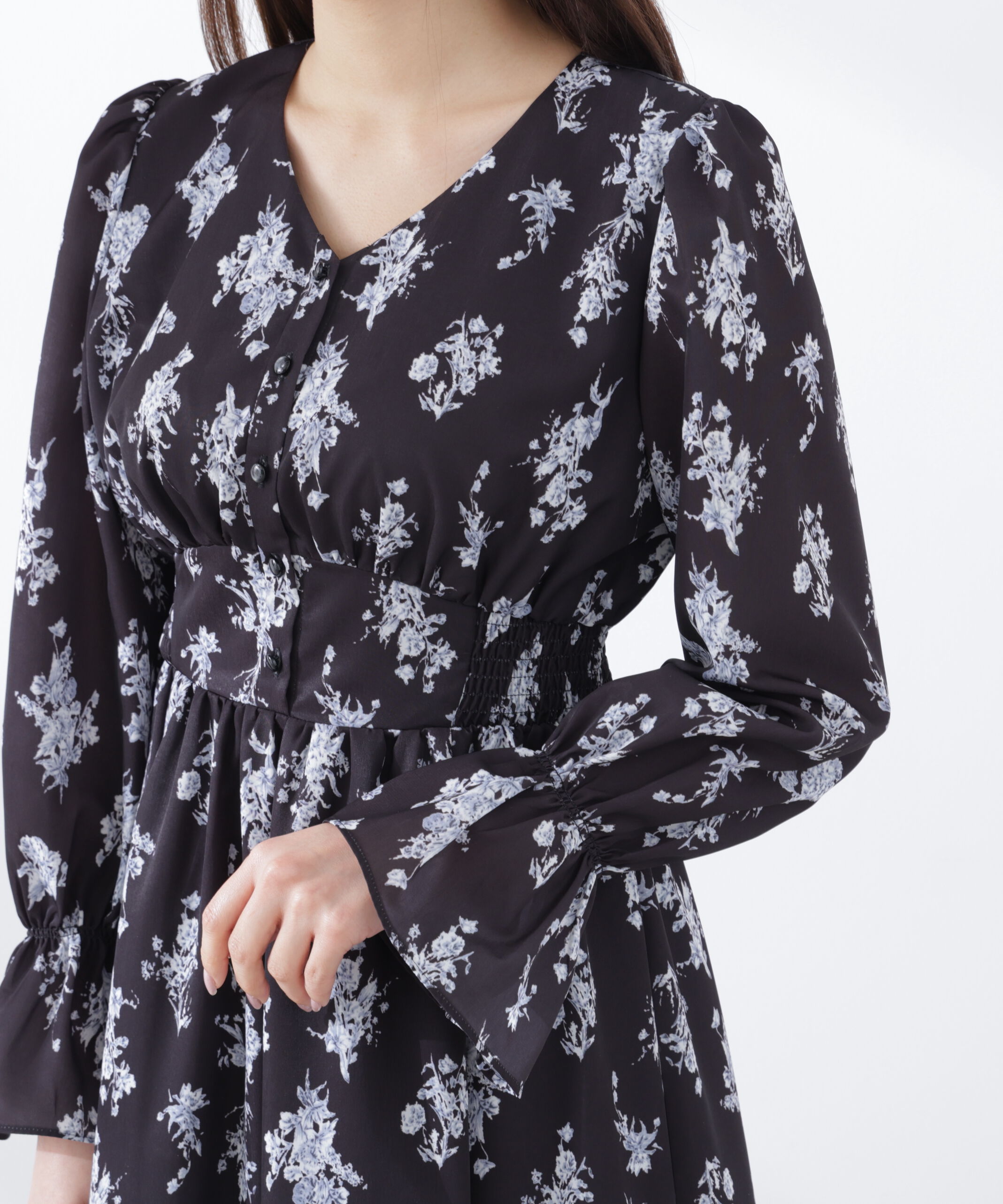 PROPORTION BODY DRESSING「フラワープリントワンピース　26SS」|ワンピース|