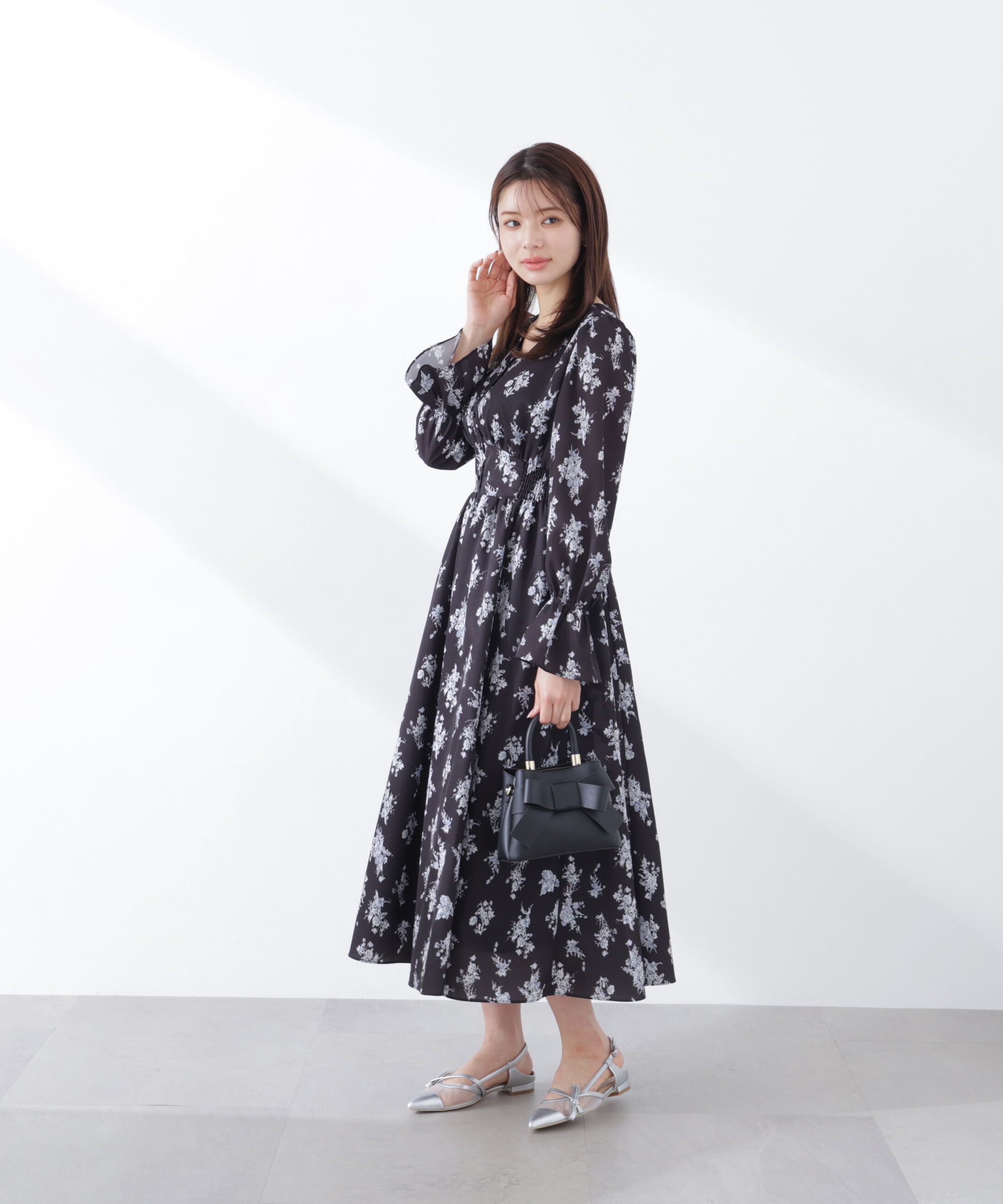 PROPORTION BODY DRESSING「フラワープリントワンピース　26SS」|ワンピース|