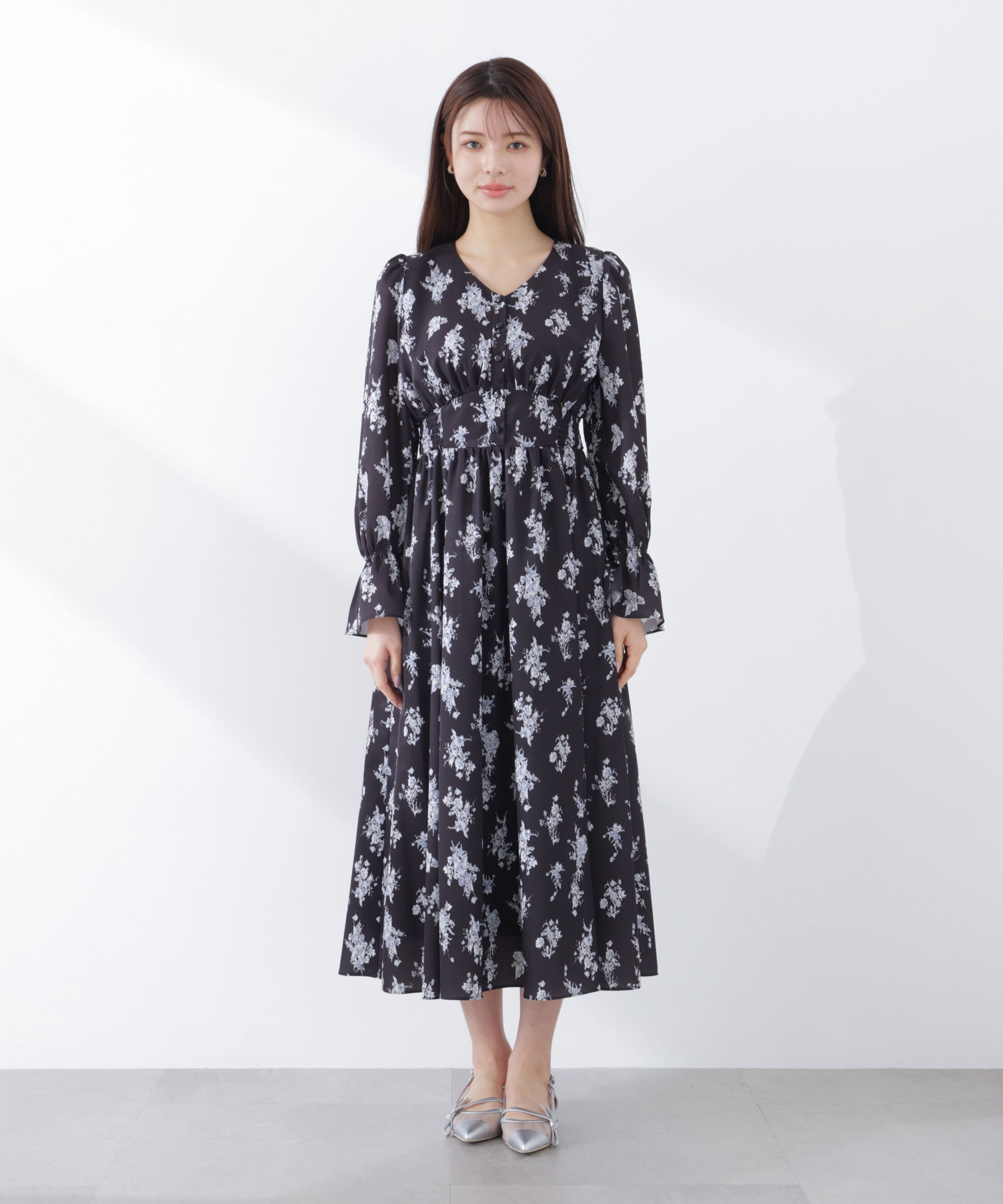 PROPORTION BODY DRESSING「フラワープリントワンピース　26SS」|ワンピース|