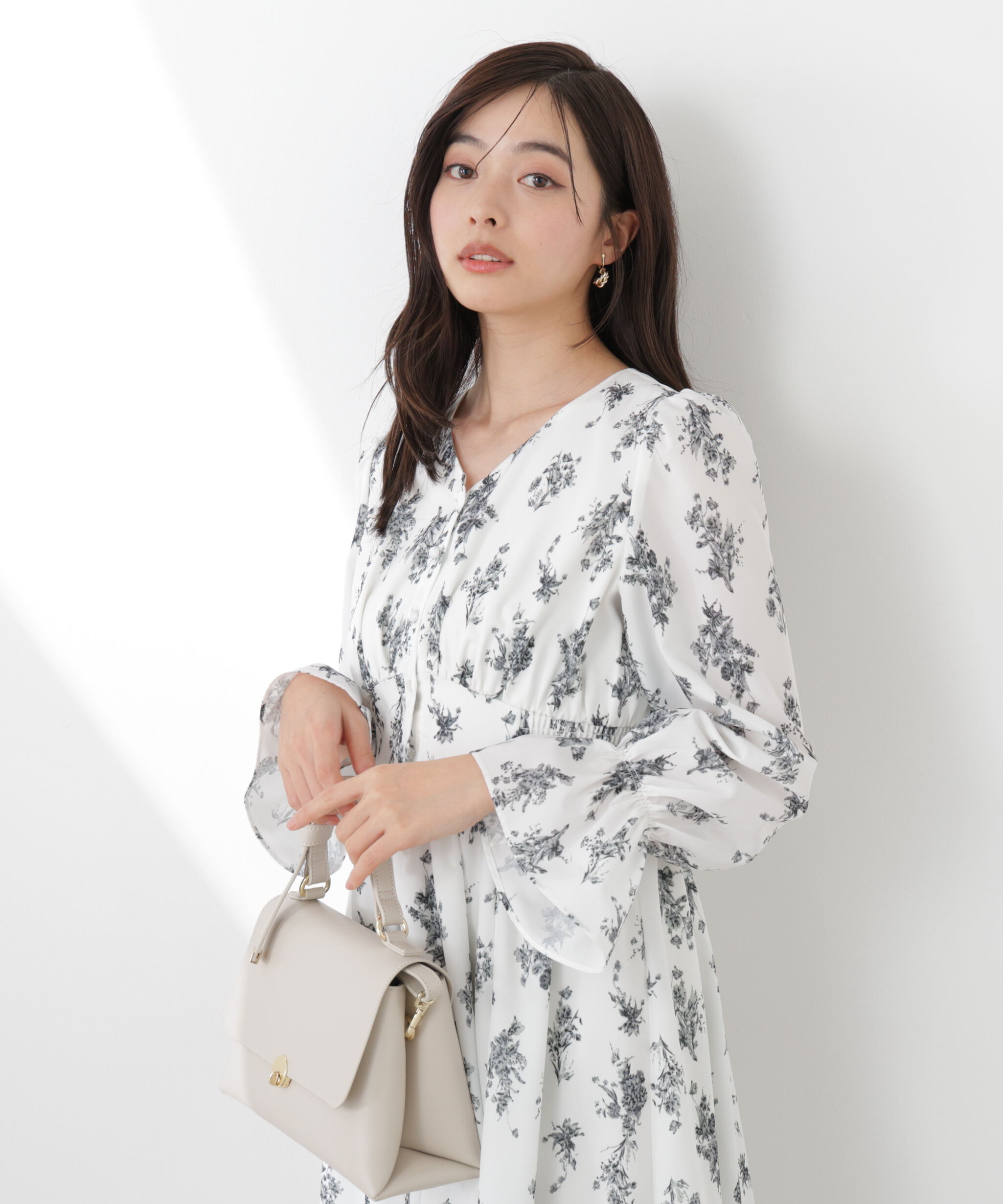 PROPORTION BODY DRESSING「フラワープリントワンピース　26SS」|ワンピース|