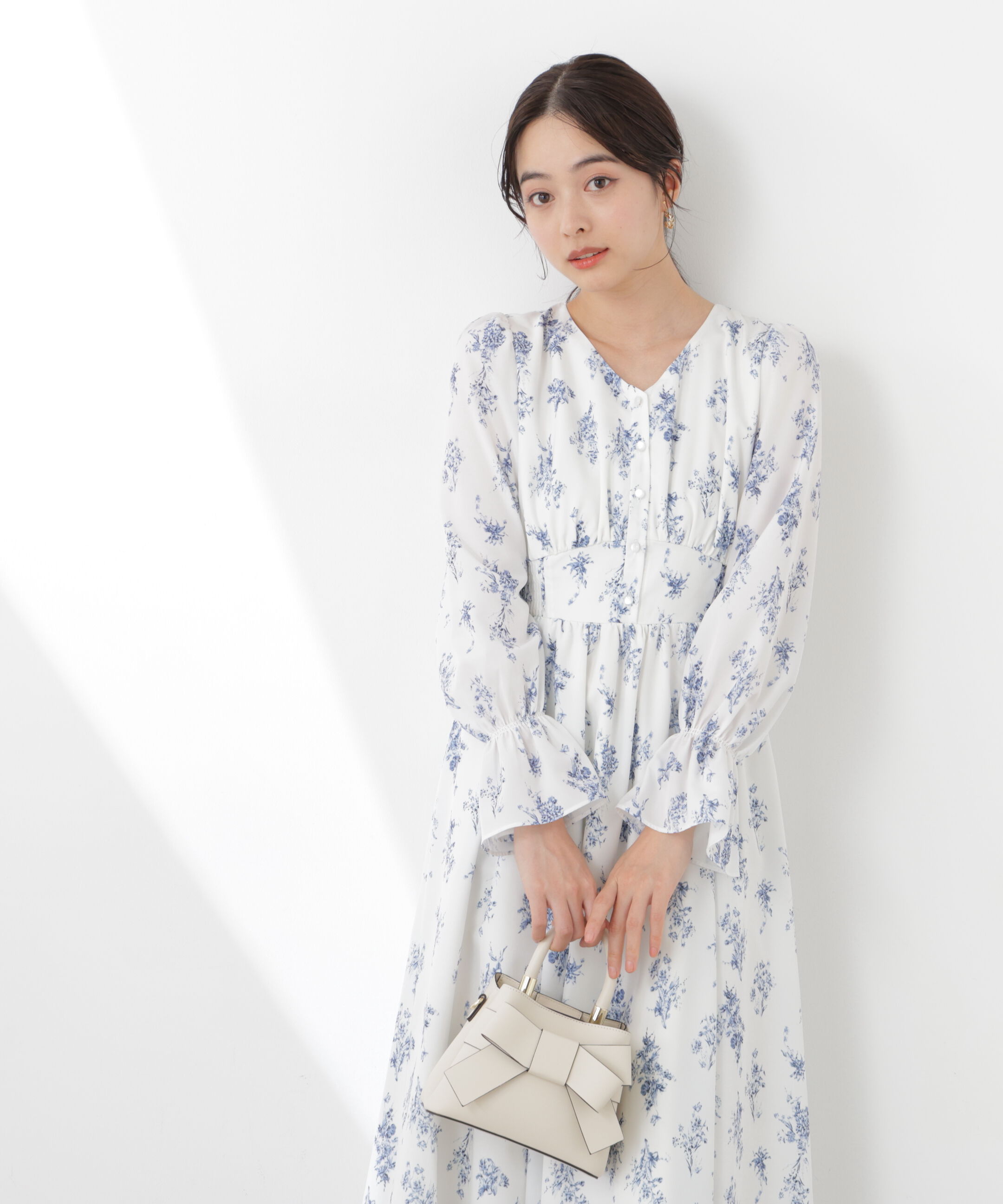 PROPORTION BODY DRESSING「フラワープリントワンピース　26SS」|ワンピース|