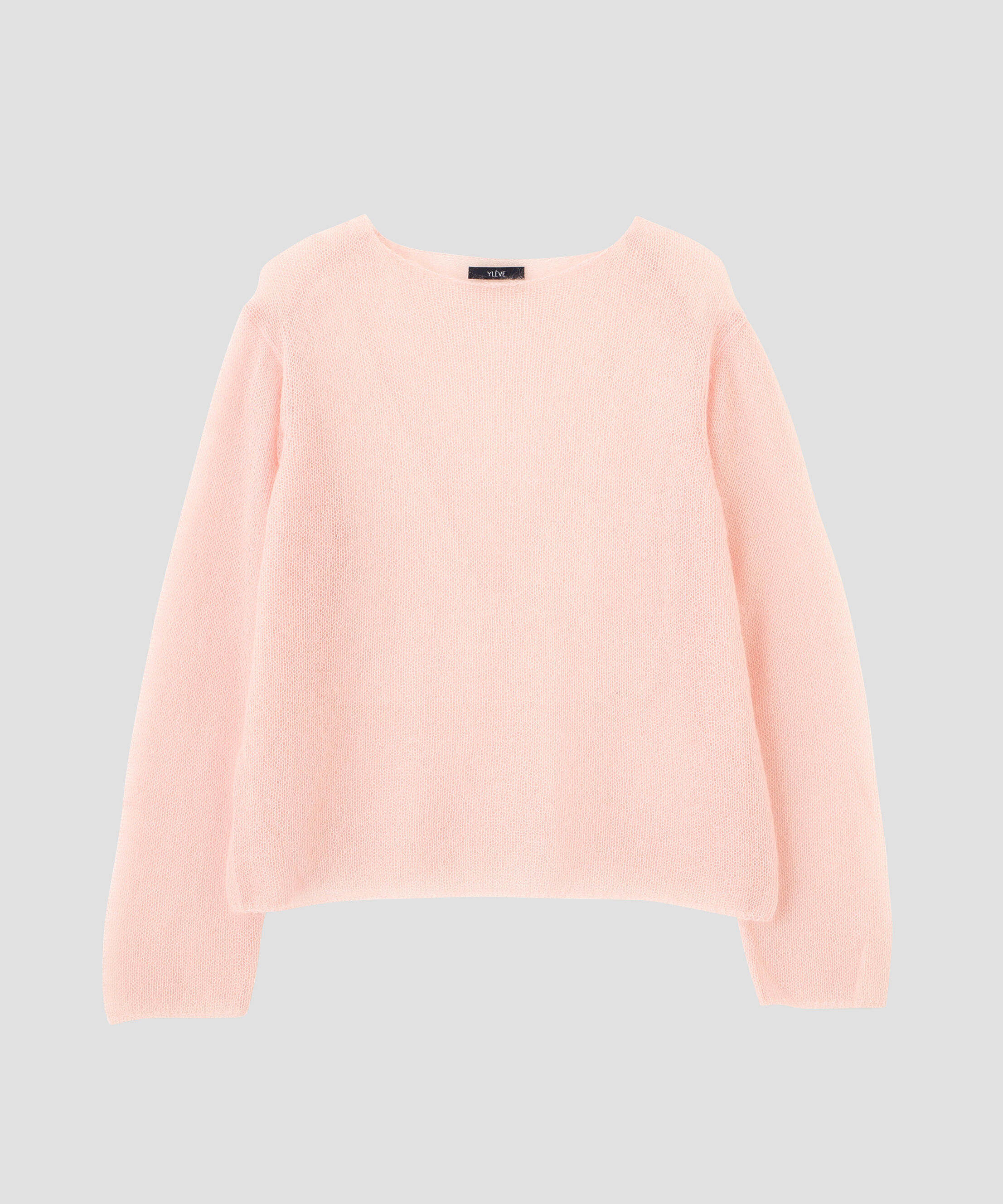 YLEVE 「YLEVE / SUPER KID MOHAIR BOAT-NECK KNIT」|ニット・セーター|