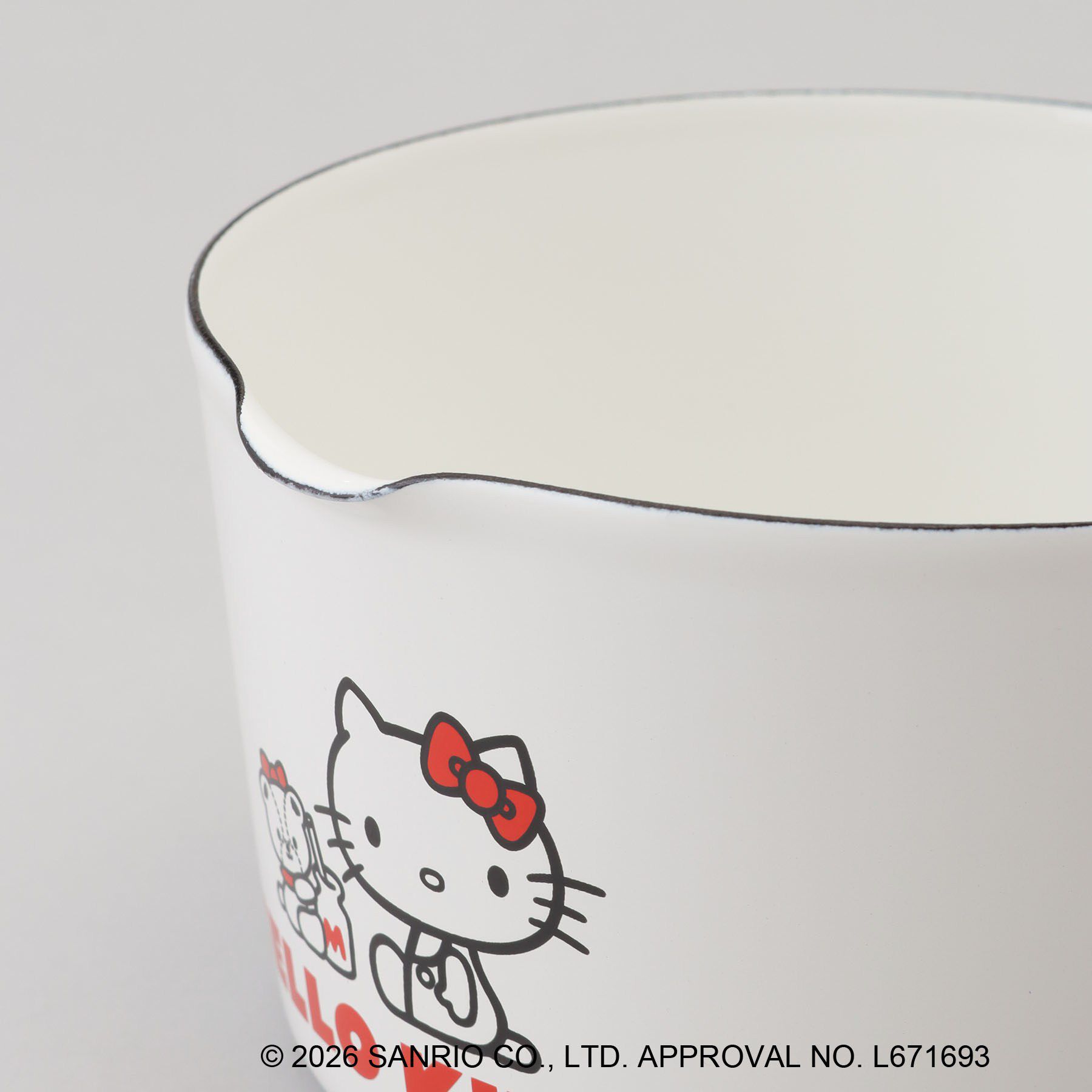212 KITCHEN STORE「ホーローミルクパン ハローキティ＆タイニーチャム」|その他|