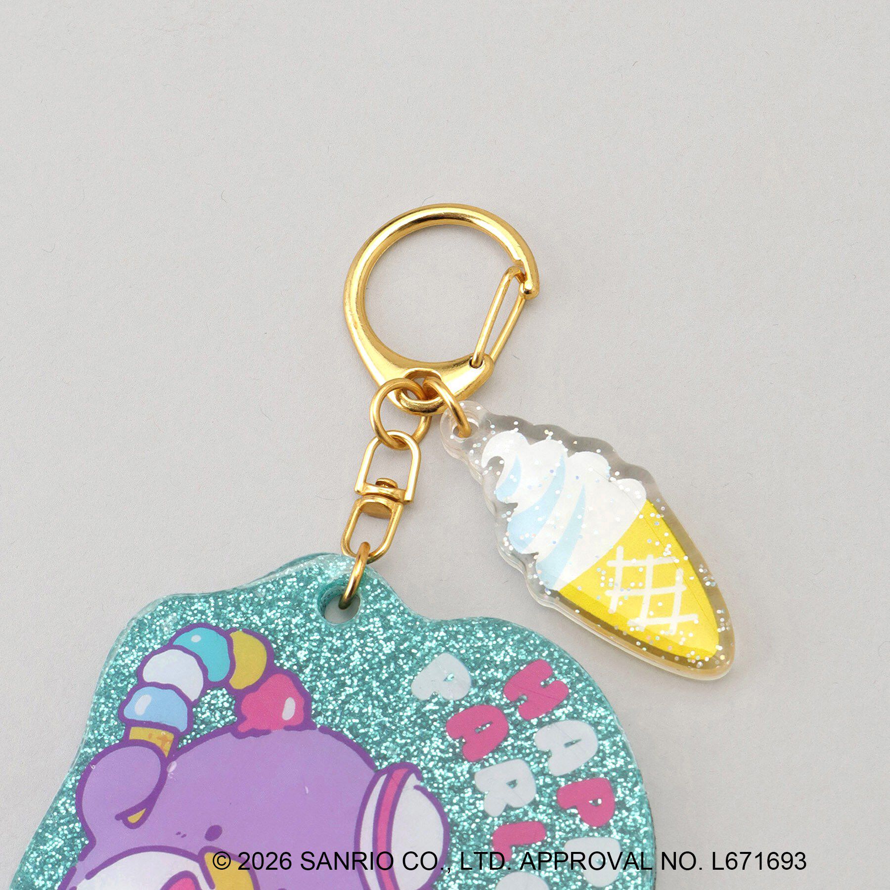 212 KITCHEN STORE「ミラー付きキーリング グリーン HAPIDANBUI ＜Sanrio サンリオ＞」|その他|