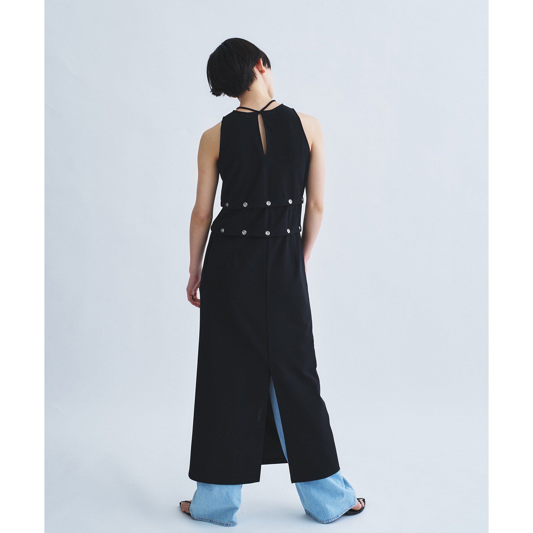 CODE A「modular split dress」|ワンピース|