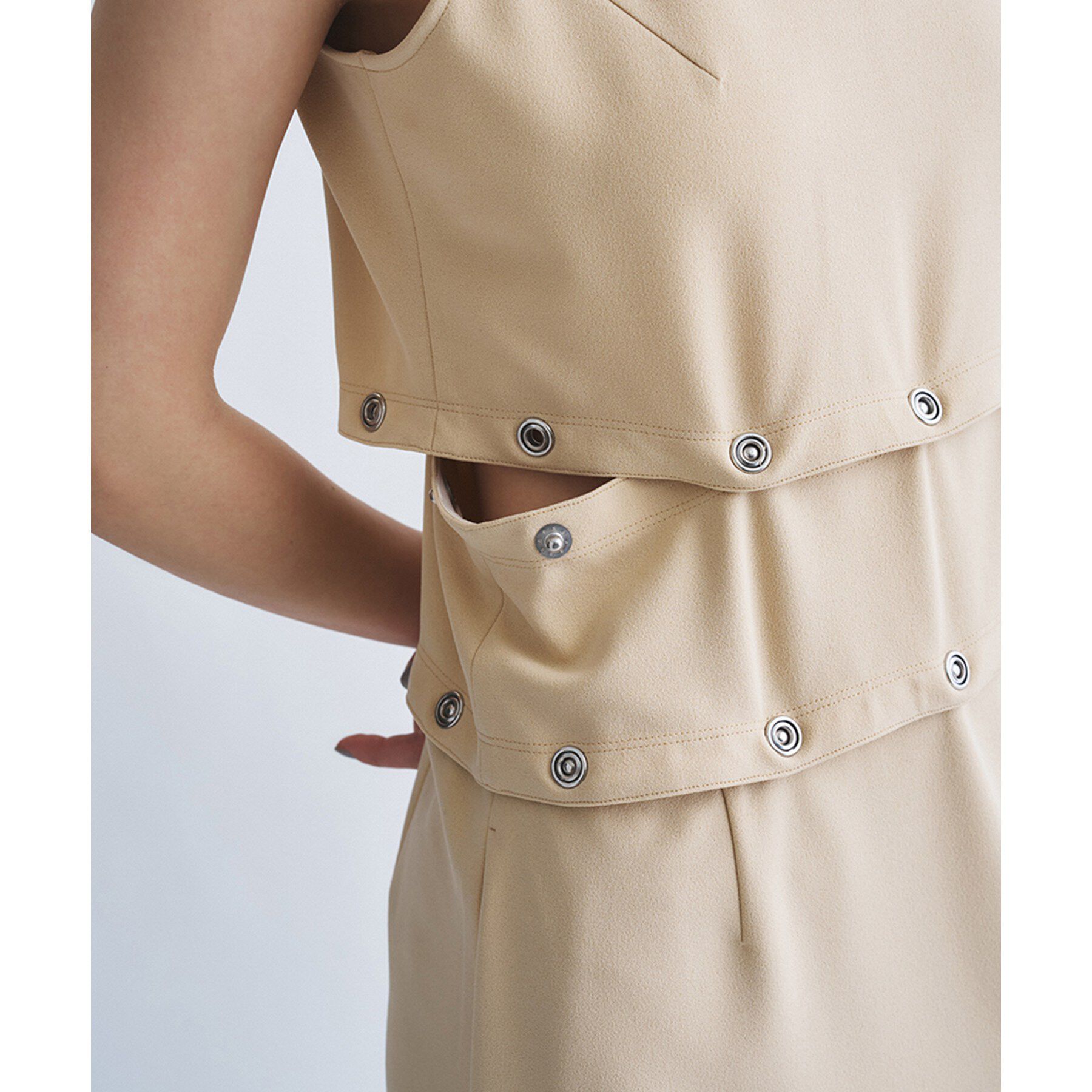 CODE A「modular split dress」|ワンピース|