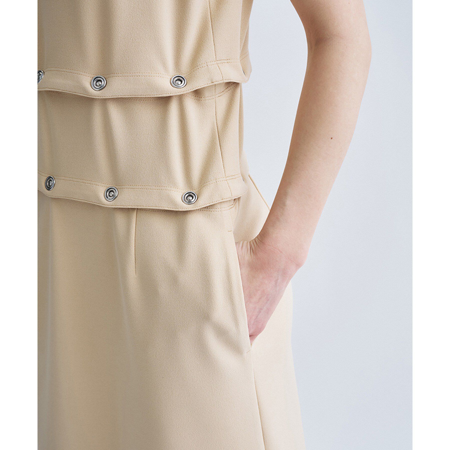 CODE A「modular split dress」|ワンピース|