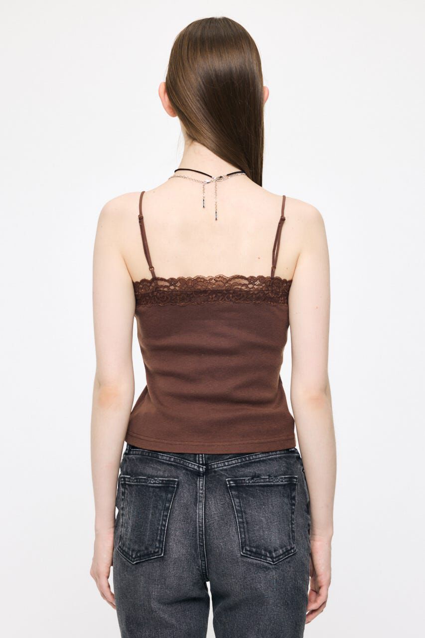 MOUSSY「RETRO FADE LACE キャミ」|キャミソール|