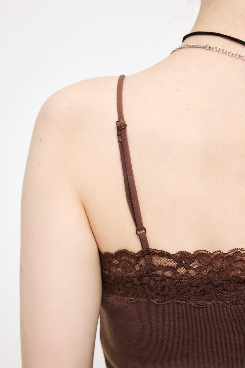 MOUSSY「RETRO FADE LACE キャミ」|キャミソール|