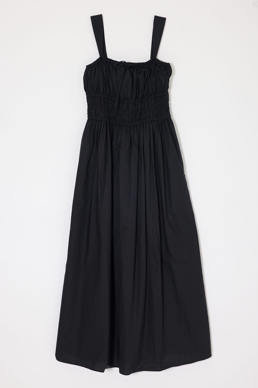 MOUSSY「COTTON GATHER CAMI ドレス」|ワンピース|