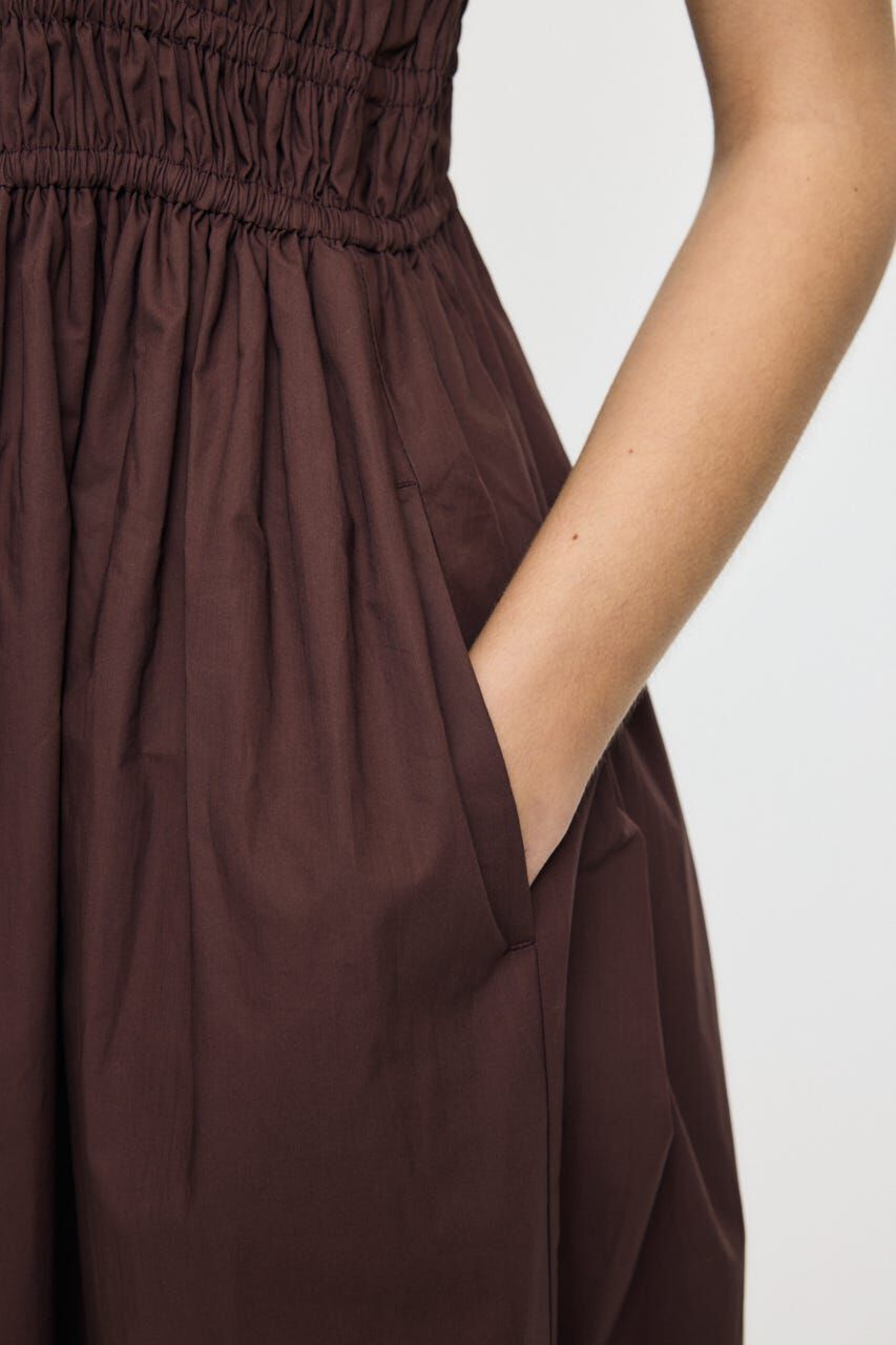 MOUSSY「COTTON GATHER CAMI ドレス」|ワンピース|