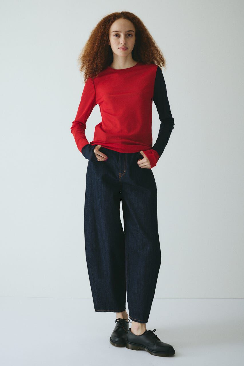 HeRIN.CYE「Crew neck mesh inner tops」|Tシャツ・カットソー|