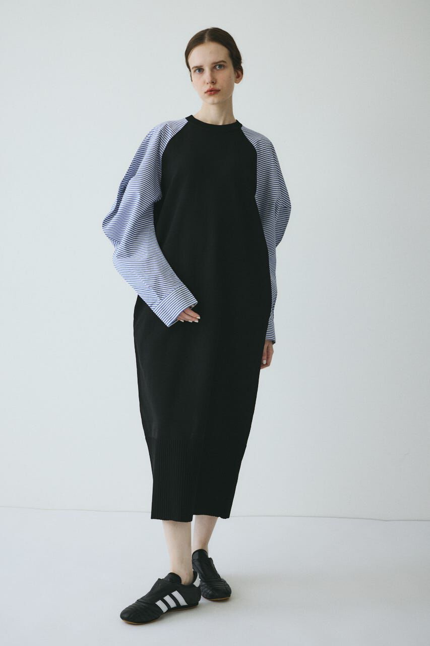 HeRIN.CYE「Volume sleeve knit dress」|ワンピース|