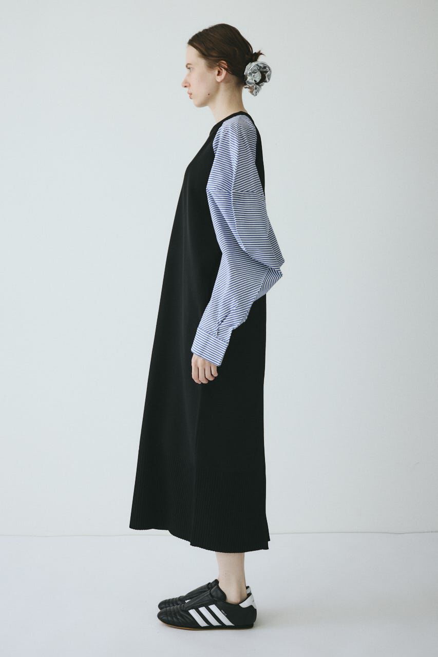HeRIN.CYE「Volume sleeve knit dress」|ワンピース|