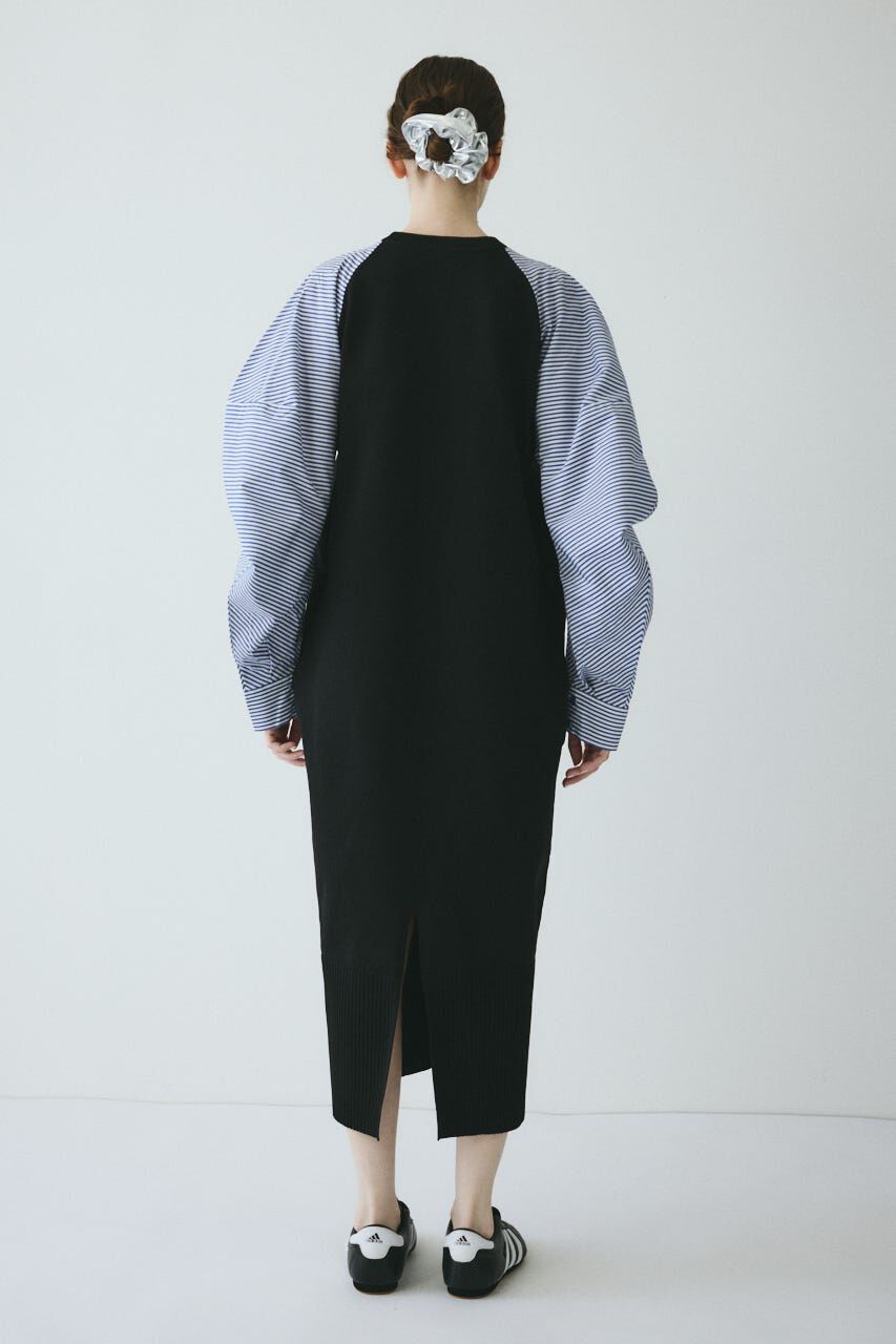 HeRIN.CYE「Volume sleeve knit dress」|ワンピース|