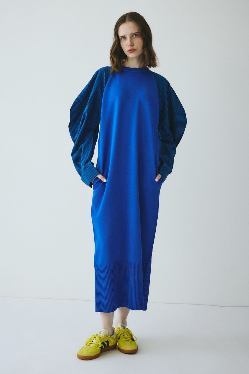 HeRIN.CYE「Volume sleeve knit dress」|ワンピース|