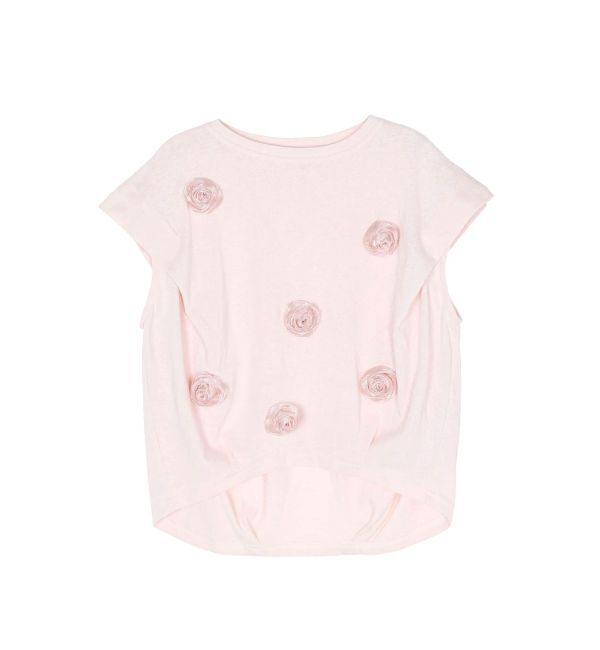 CALNAMUR「3Dローズトップス」|Tシャツ・カットソー|