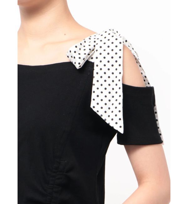 CALNAMUR「ワンショルデザイン半袖トップス」|Tシャツ・カットソー|