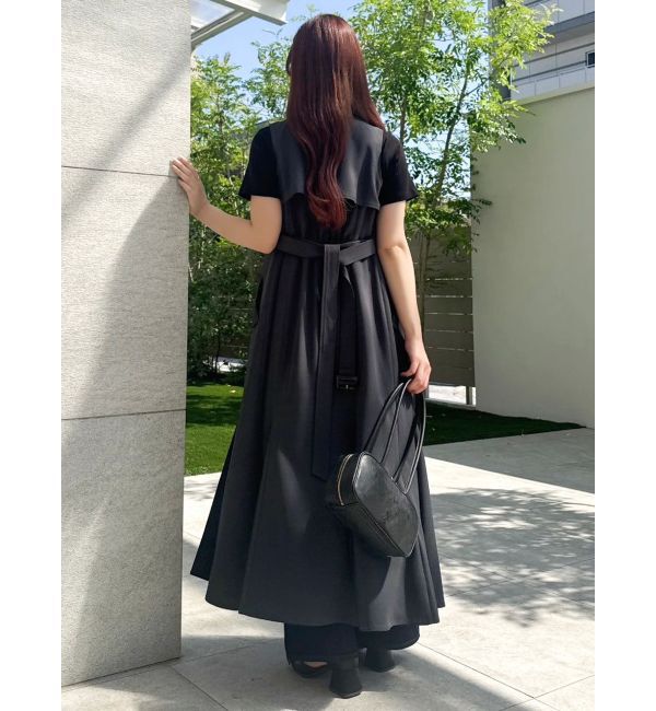 dazzlin「【WEB限定カラーあり】トレンチディティールジレワンピース」|ワンピース|