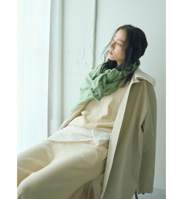 Ungrid「ミニループヤーンワイドニットパンツ」|その他|アイボリー