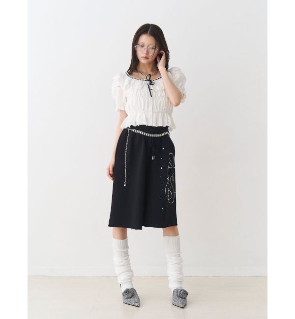 jouetie「ロゴスウェットハーフパンツ」|その他|