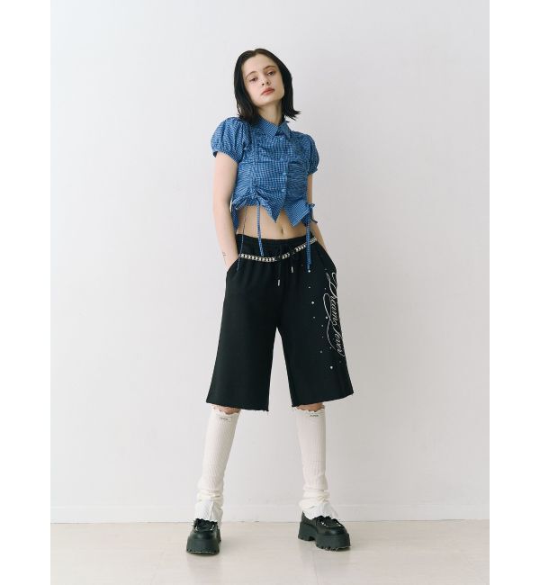 jouetie「ロゴスウェットハーフパンツ」|その他|