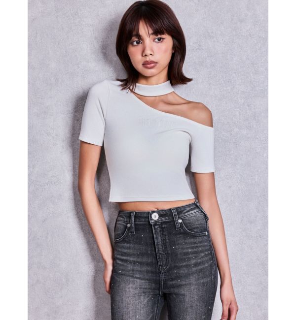 GYDA「VALDY EMPIREワンショルチョーカートップス」|Tシャツ・カットソー|