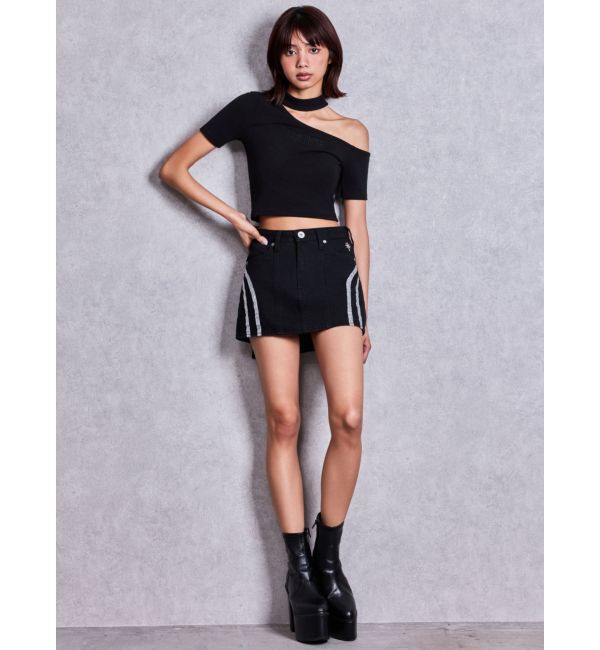 GYDA「VALDY EMPIREワンショルチョーカートップス」|Tシャツ・カットソー|