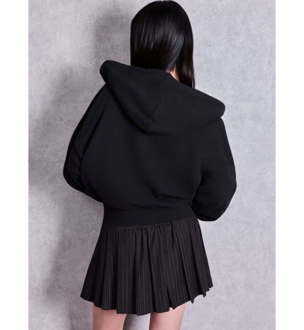 GYDA「bijou string ZIP UPスウェットパーカー」|パーカー|