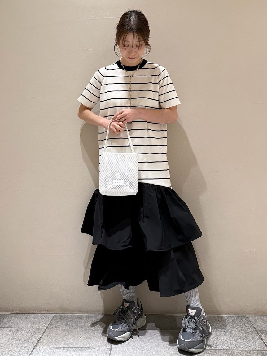 emmi atelier「ニットドッキングワンピース」|ワンピース|