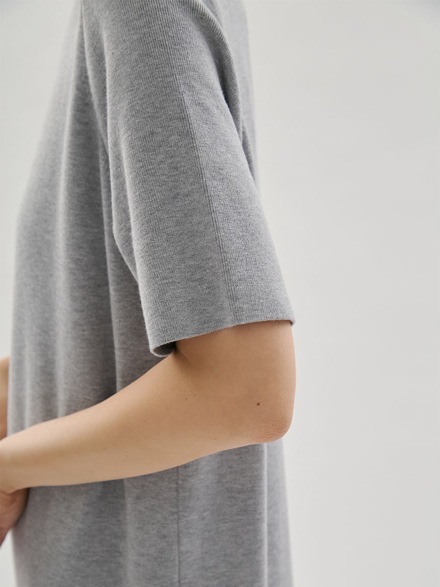 emmi atelier「ニットドッキングワンピース」|ワンピース|